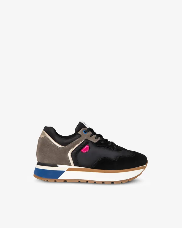Nero Giardini Sneakers baskets femme cuir suède