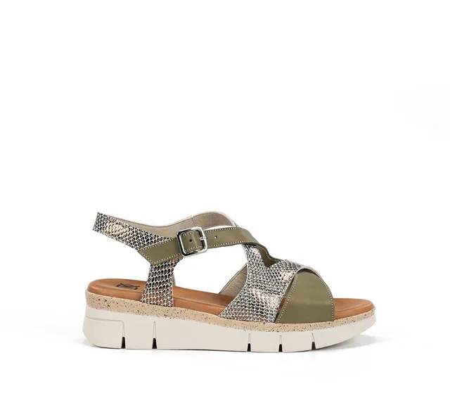 Dorking Klau D9485 sandales femme vertes