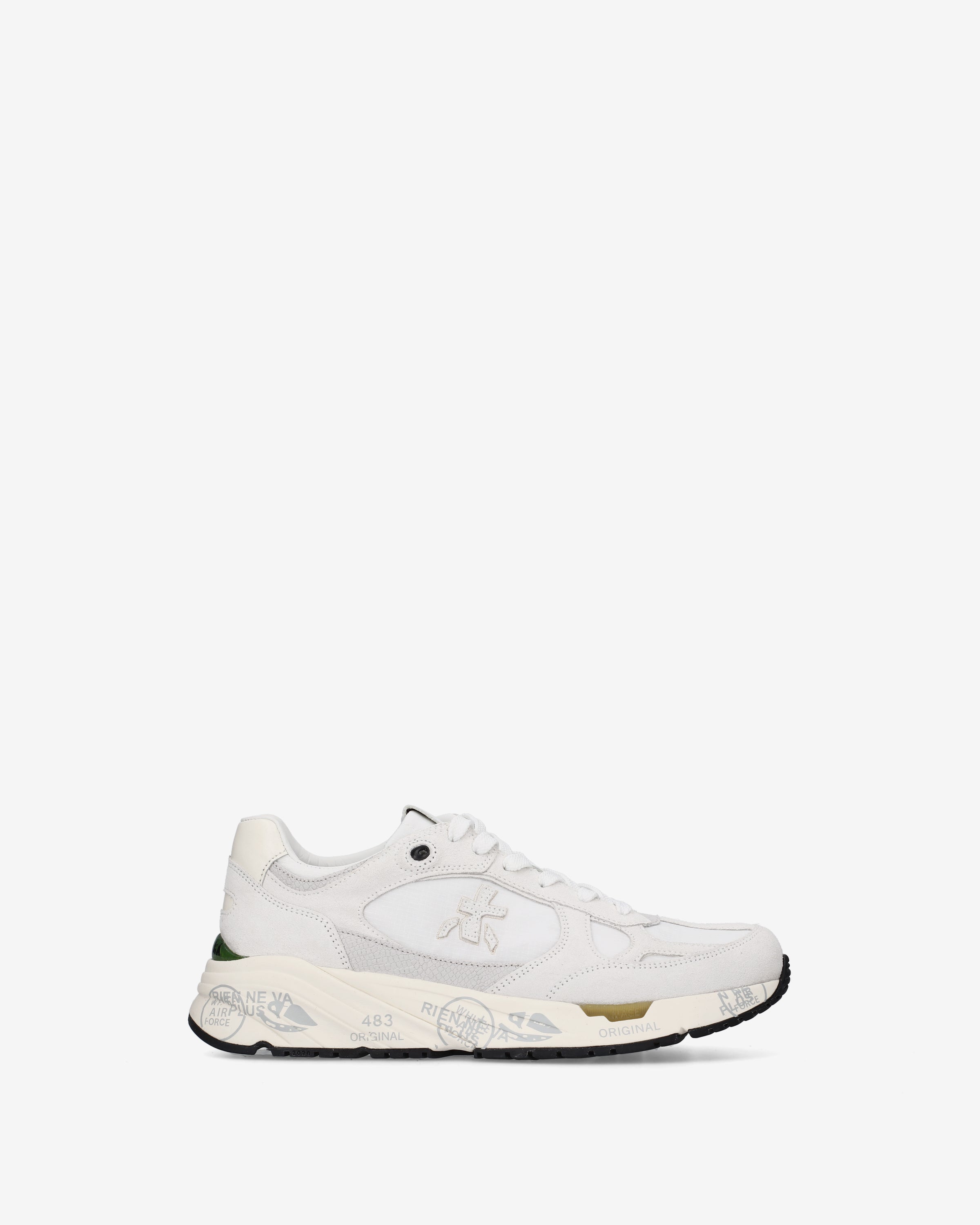 Premiata Mased 7823 sneakers blanc femme suède