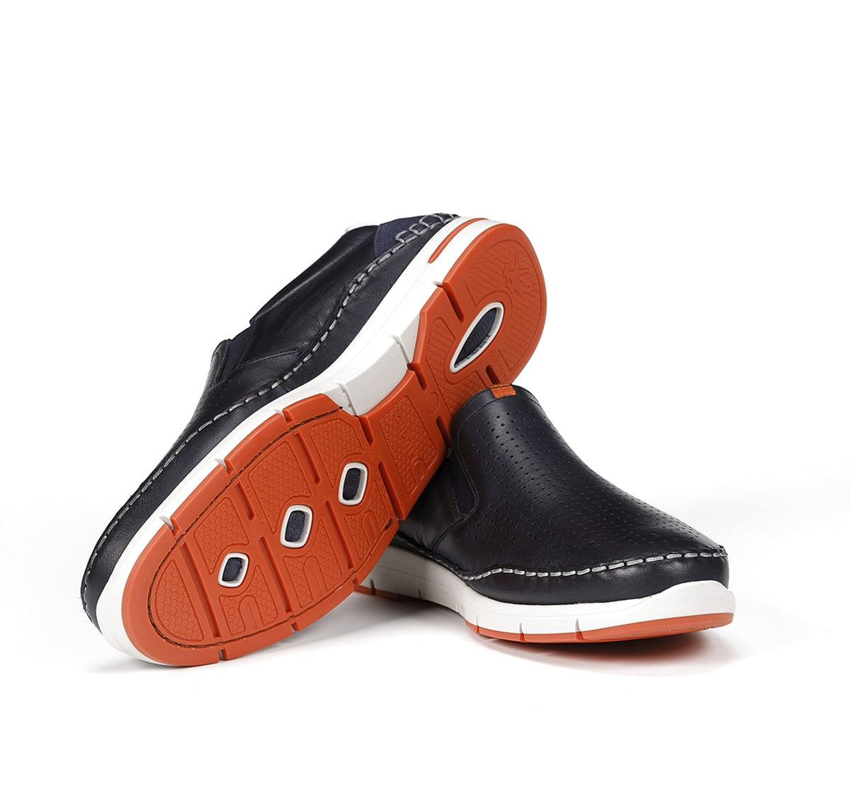 Fluchos Yannic F1445 slip-on bleu homme confort