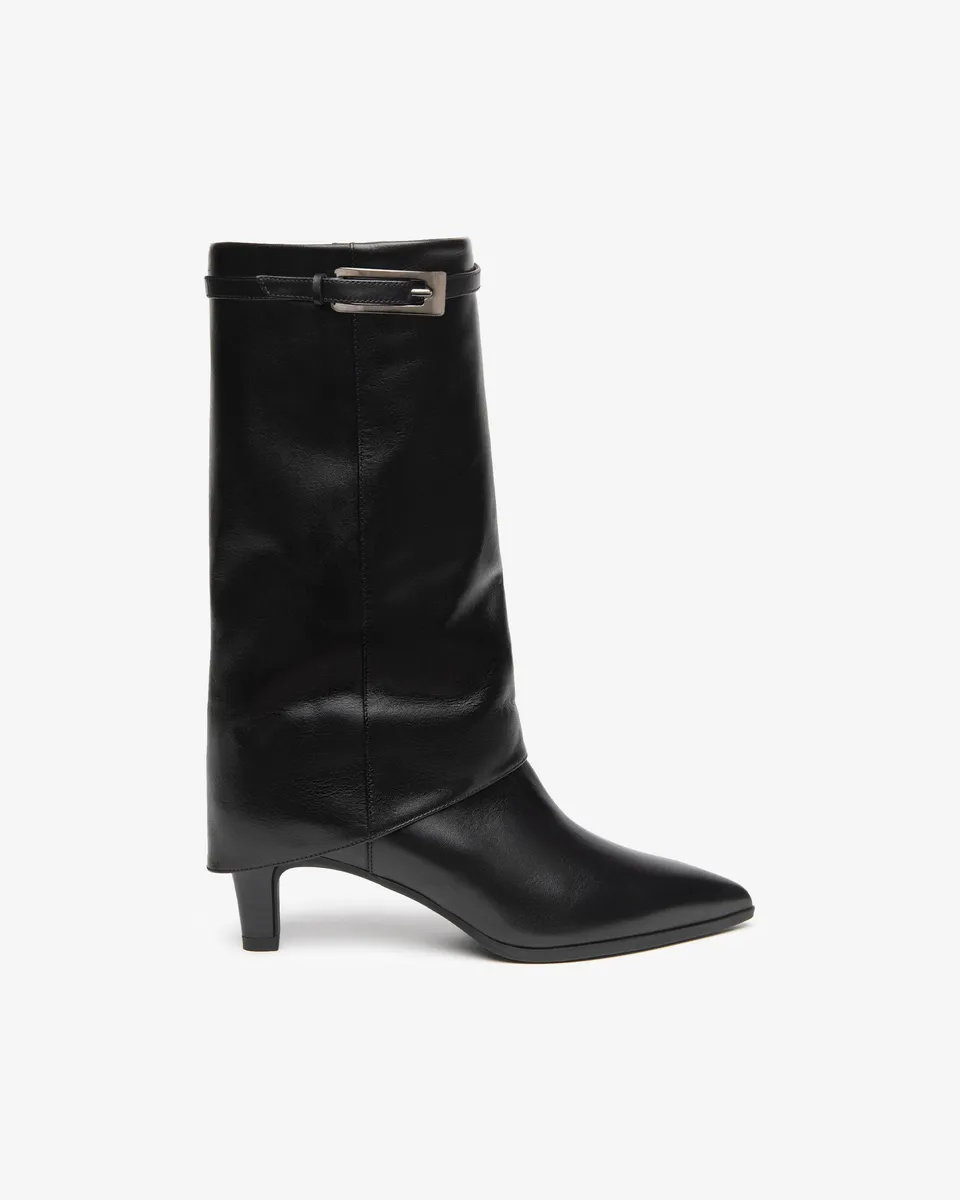 Nero Giardini Boots bottes cuir femme talon 55 mm 38