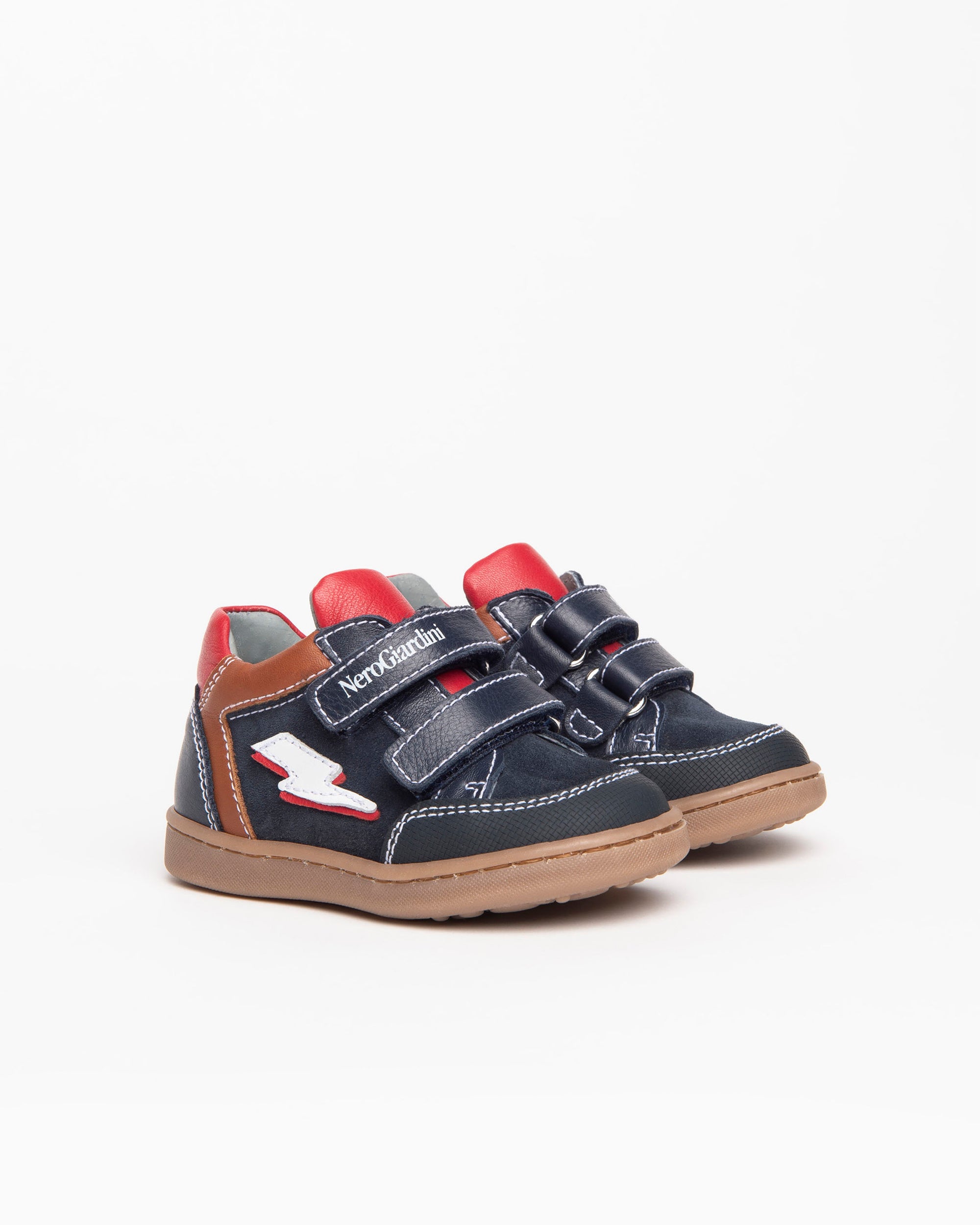 Nero Giardini Sneakers bébé garçon suède velcro