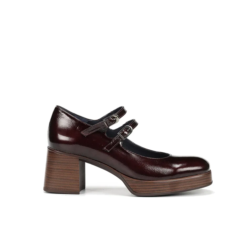Dorking Cristel D9437 chaussures femme bordeaux