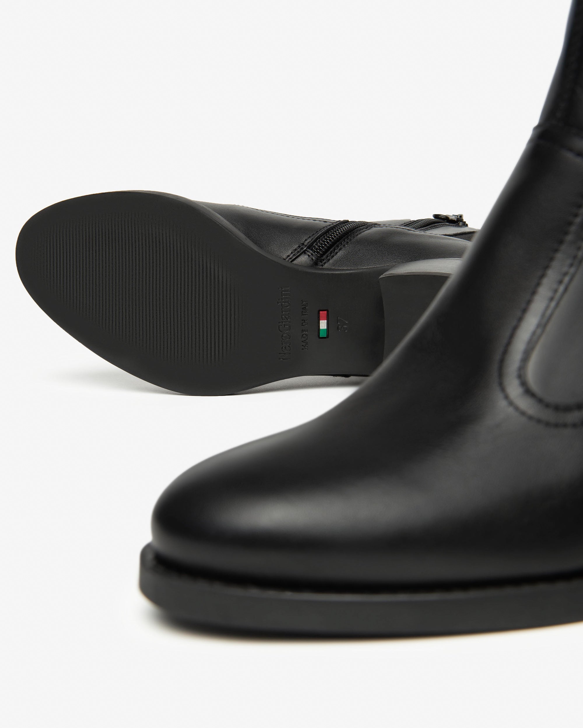 Nero Giardini Ankle Boots bottines cuir tissu femme 38