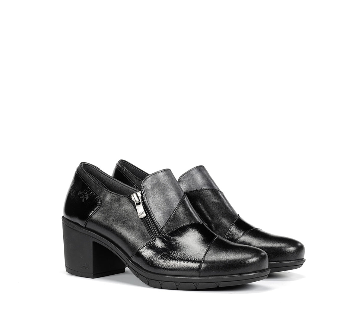 Fluchos Nydia F1802 slip on noir femme cuir