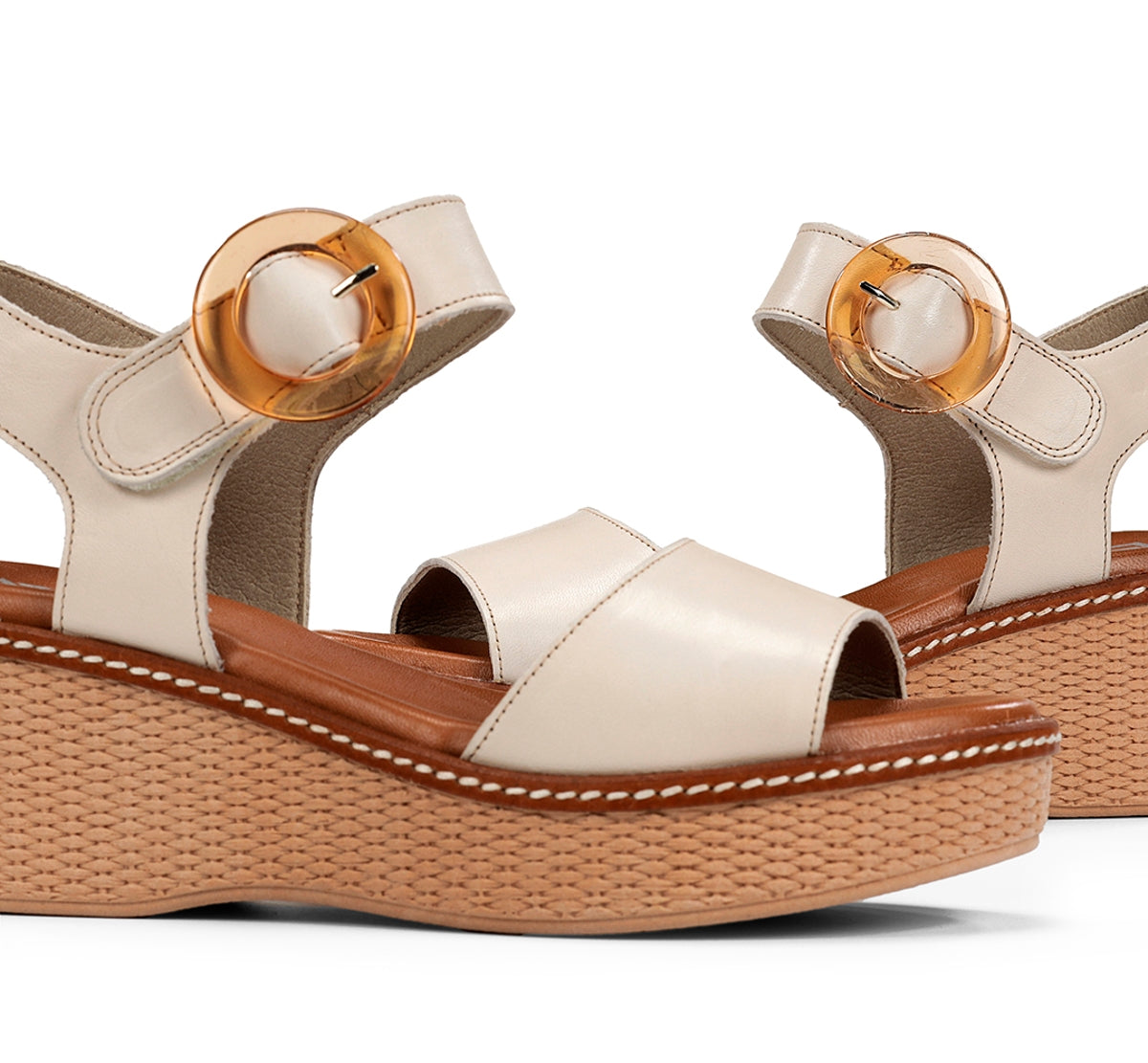 Dorking by Fluchos Nido D9450 sandales taupe femme