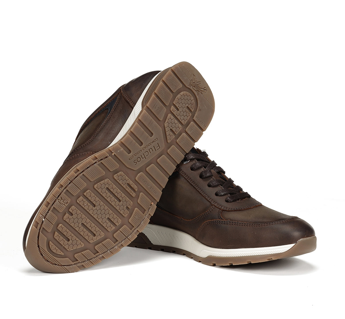 Fluchos Louis F1603 baskets homme marron cuir
