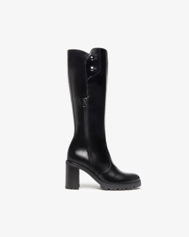 Nero Giardini Boots bottes femme cuir hiver pointure 39