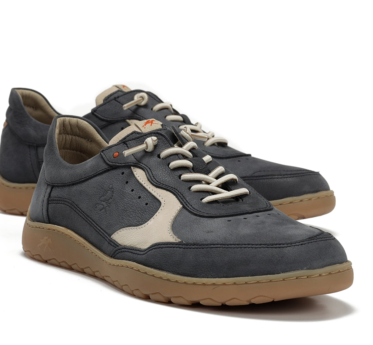 Fluchos Lenox F2239 baskets homme bleu cuir confort