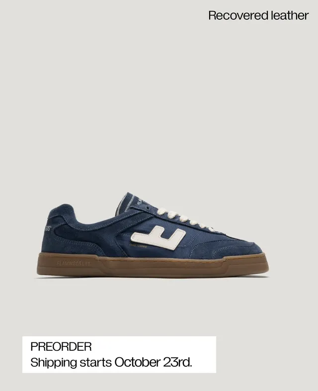 Flamingos Life Zero Tennis Inky Blue chaussures barefoot bleu