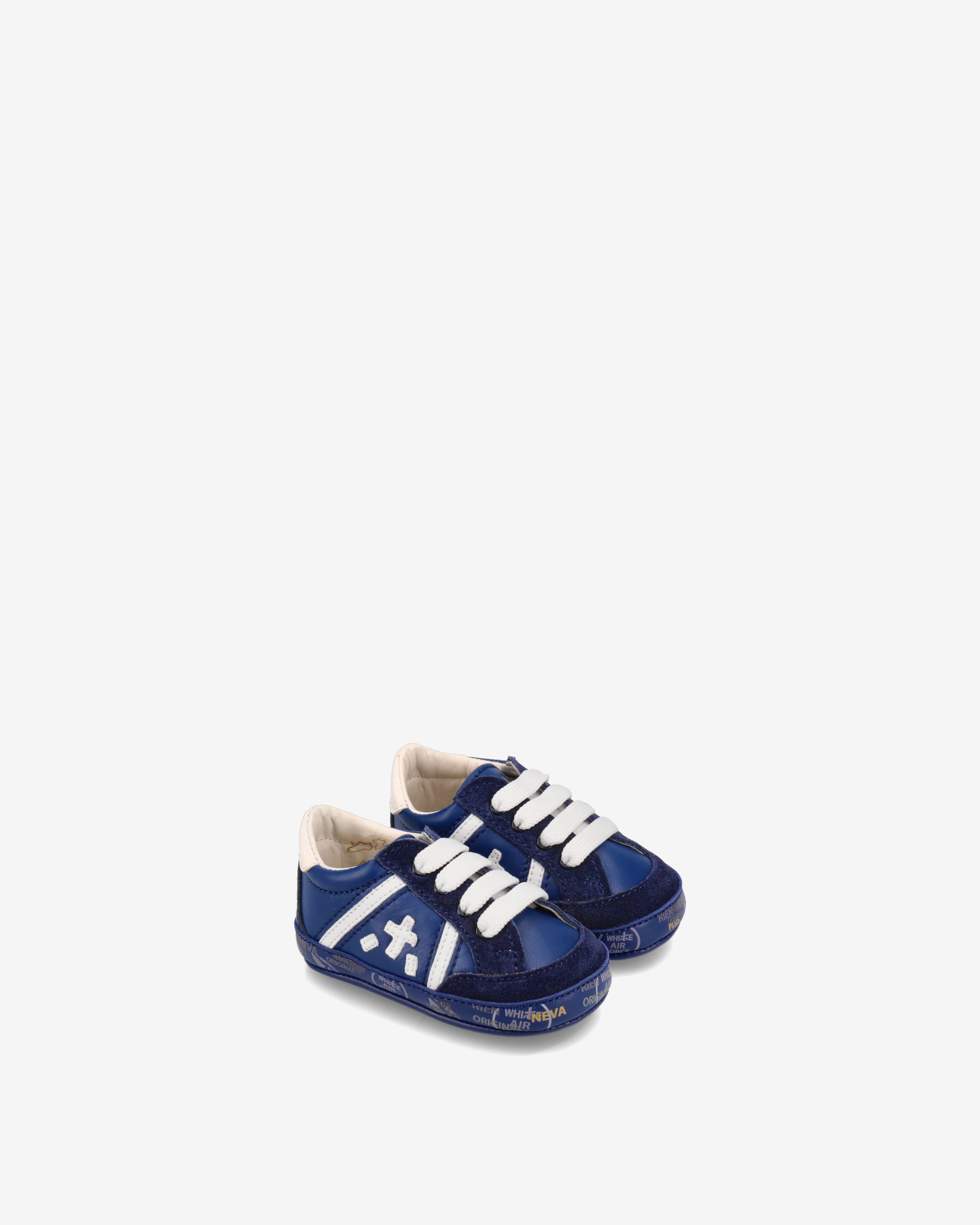 Premiata Baby-B 007B chaussures bébé cuir souple