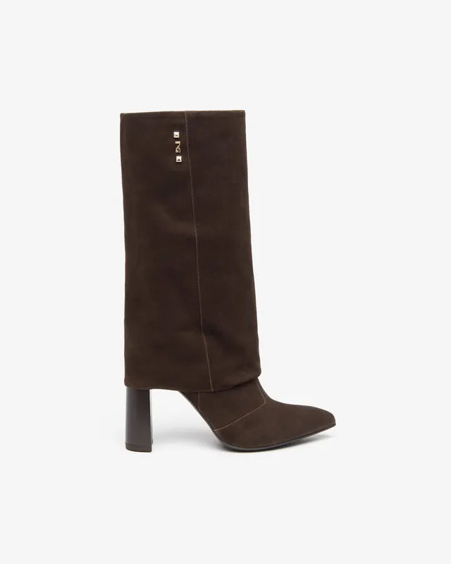 Nero Giardini Boots bottes daim femme talon 95 mm