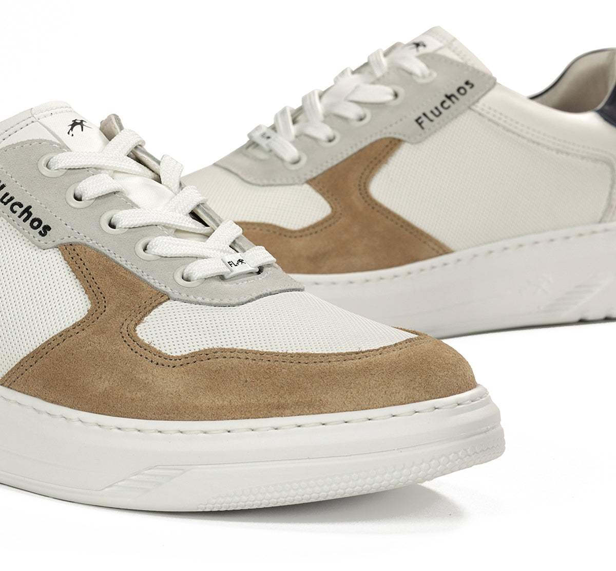 Fluchos Boston F1970 baskets taupe homme légères