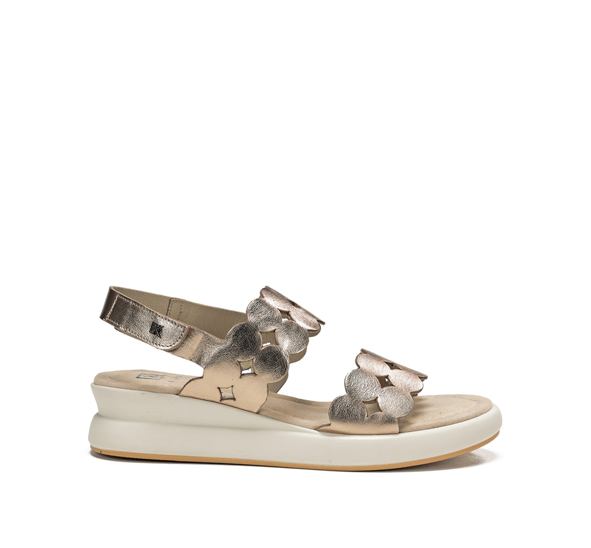 Dorking Slam D9291 sandales femme doré tressé