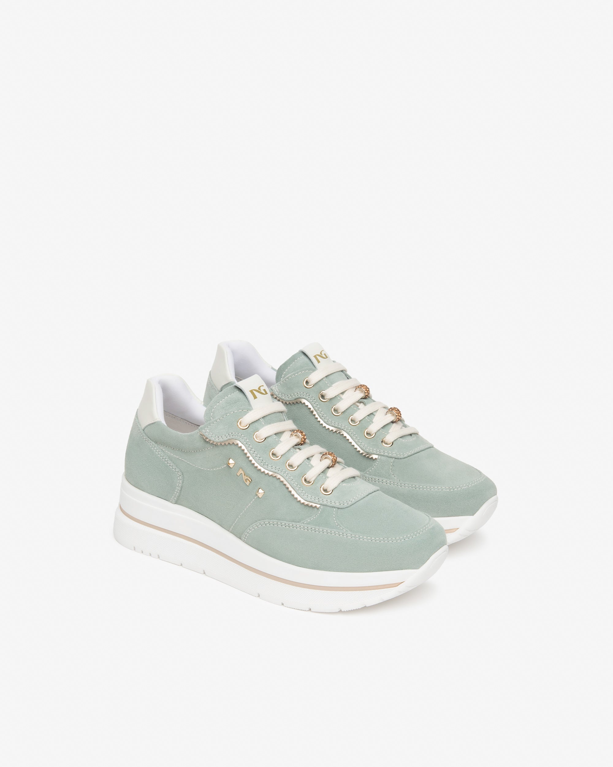 Nero Giardini Sneakers femme daim tissu confort