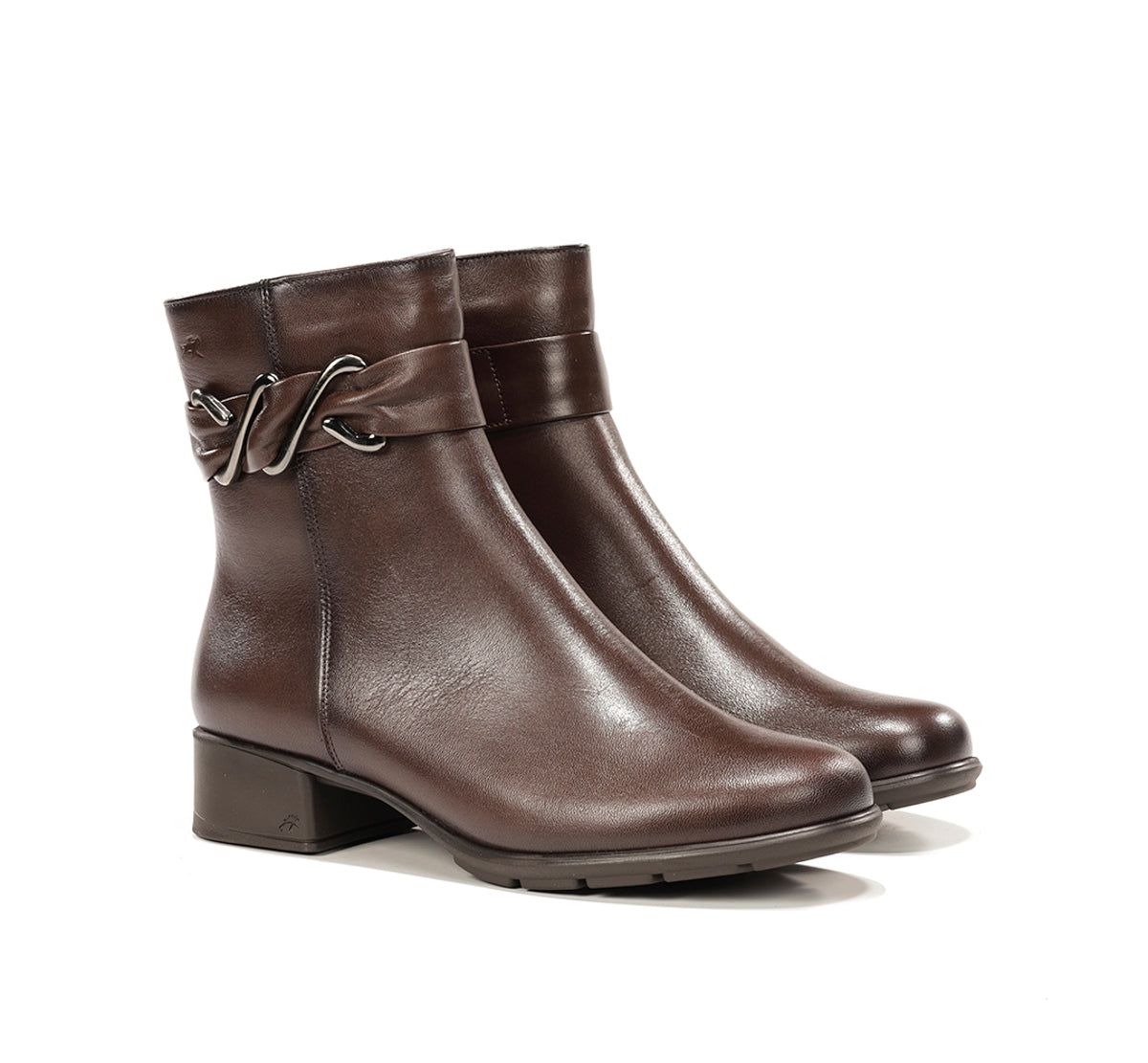 Fluchos Lerin F2561 bottines femme marron cuir
