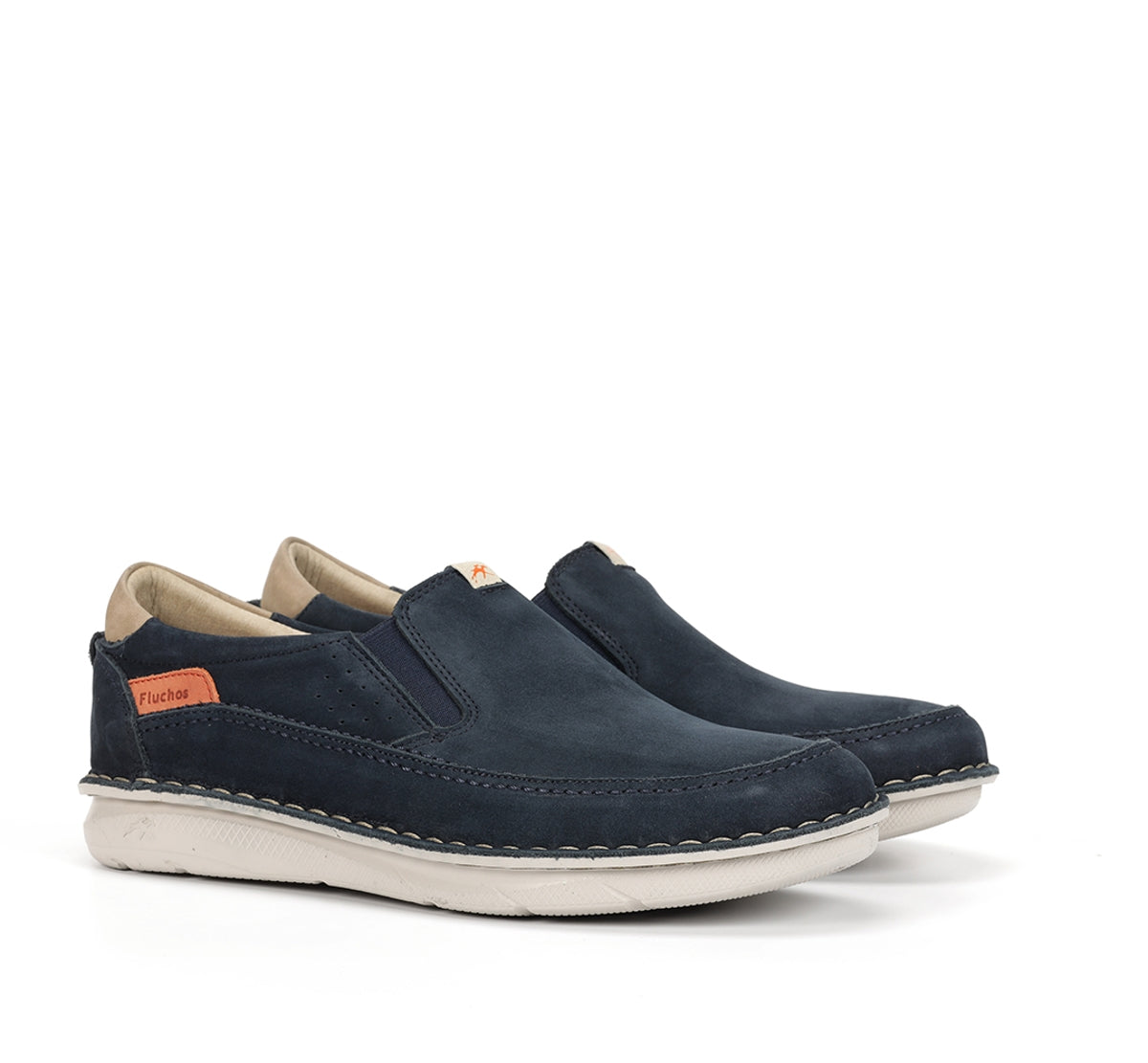 Fluchos Slip On Parker F2001 chaussure homme bleu confort