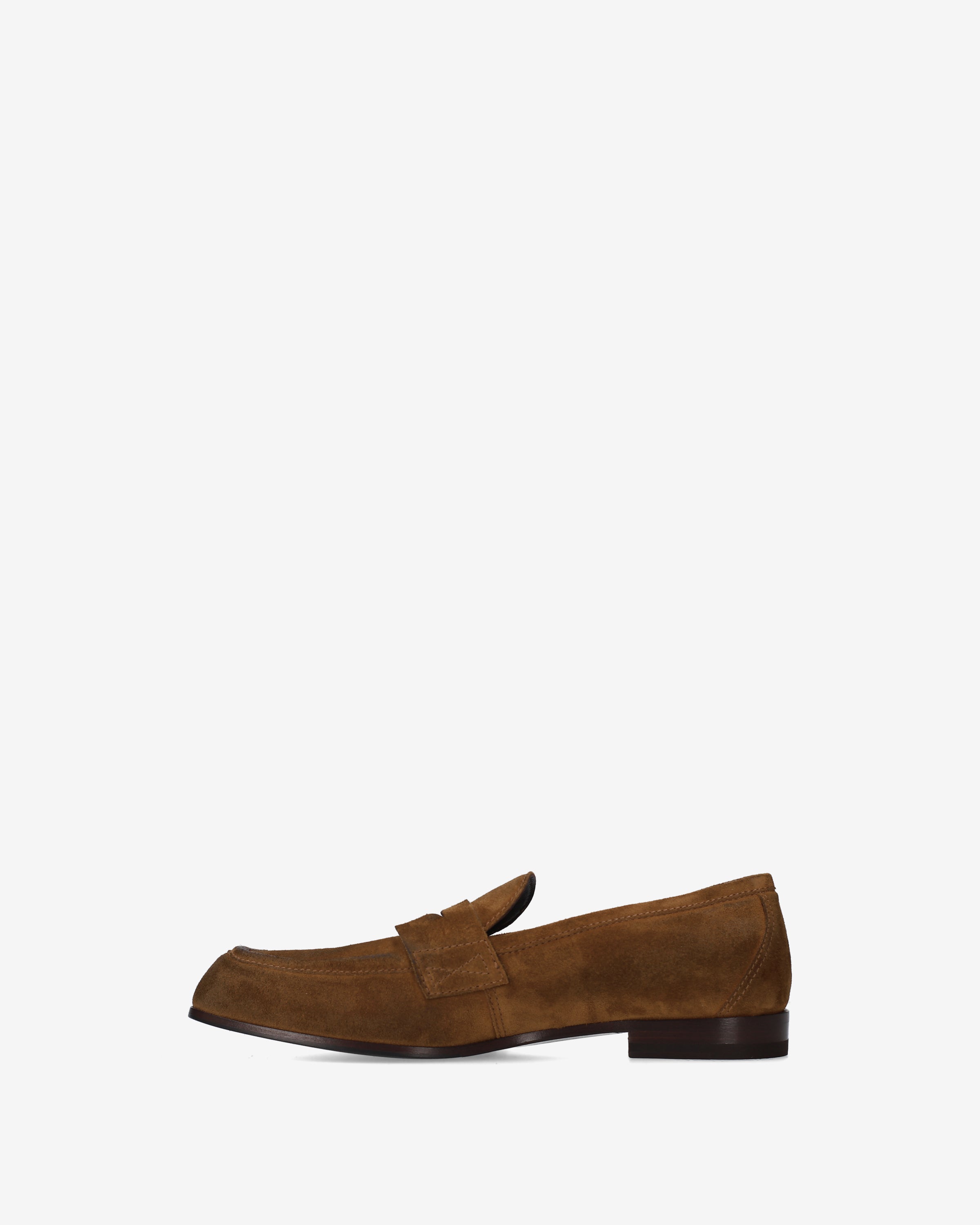 Premiata Tobacco mocassins daim tabac femme
