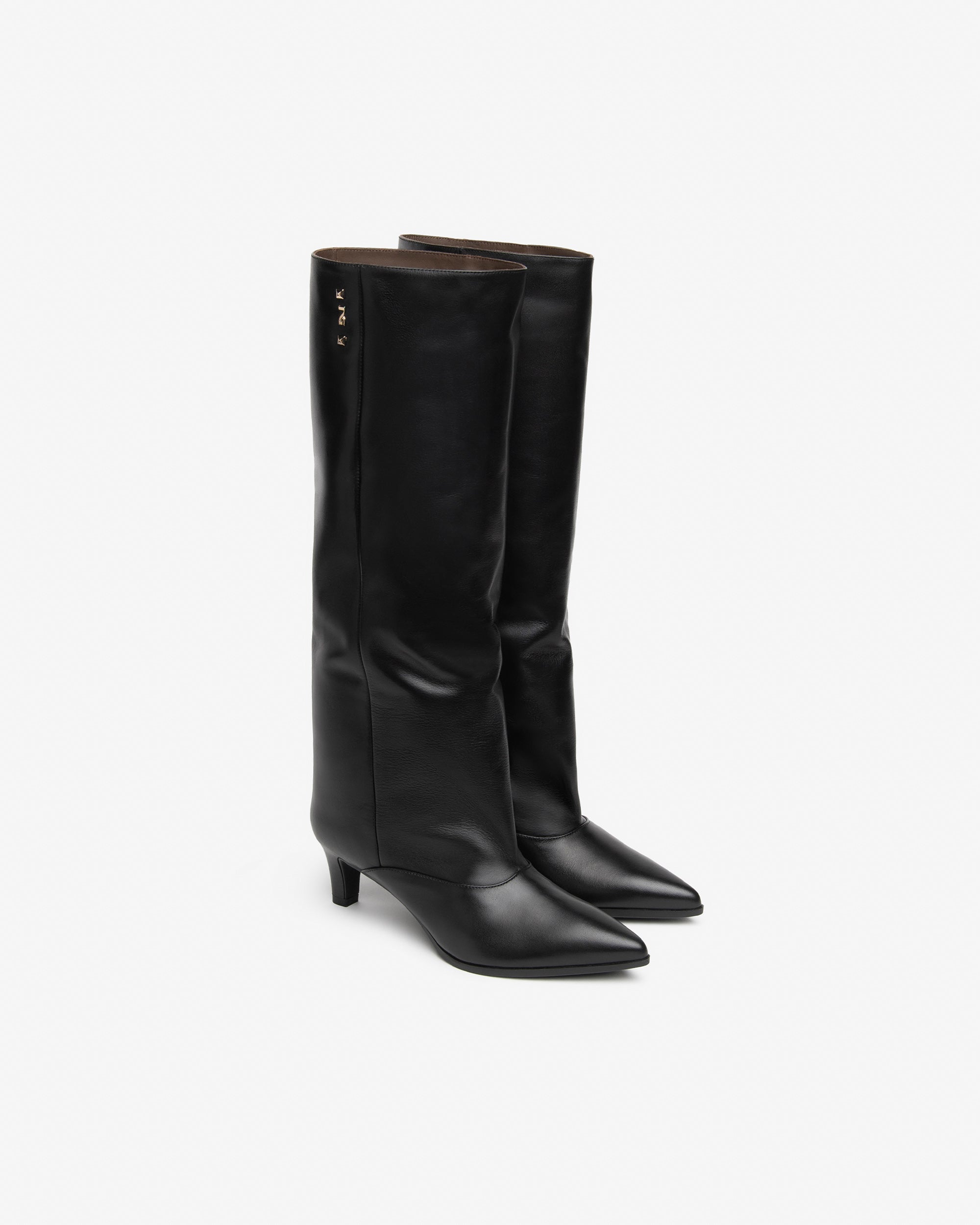 Nero Giardini Boots bottines cuir femme talon 55 mm