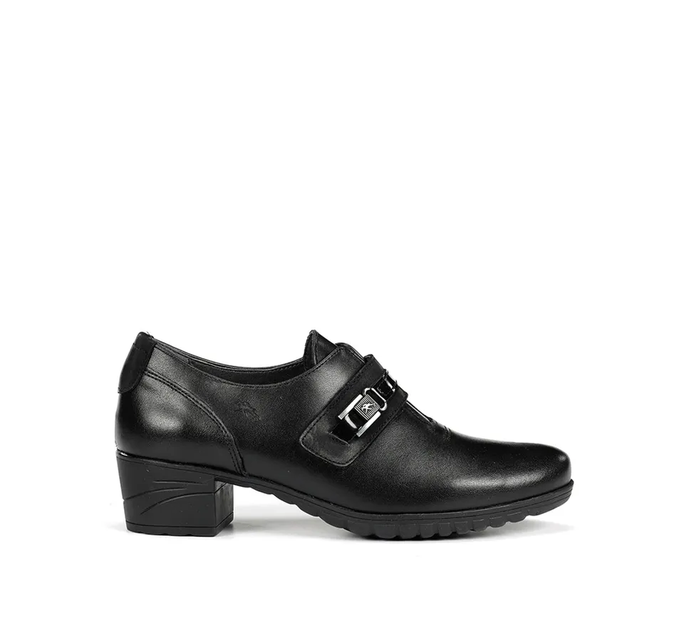 Fluchos Charis F0587 Escarpins Noir Talon Moyen