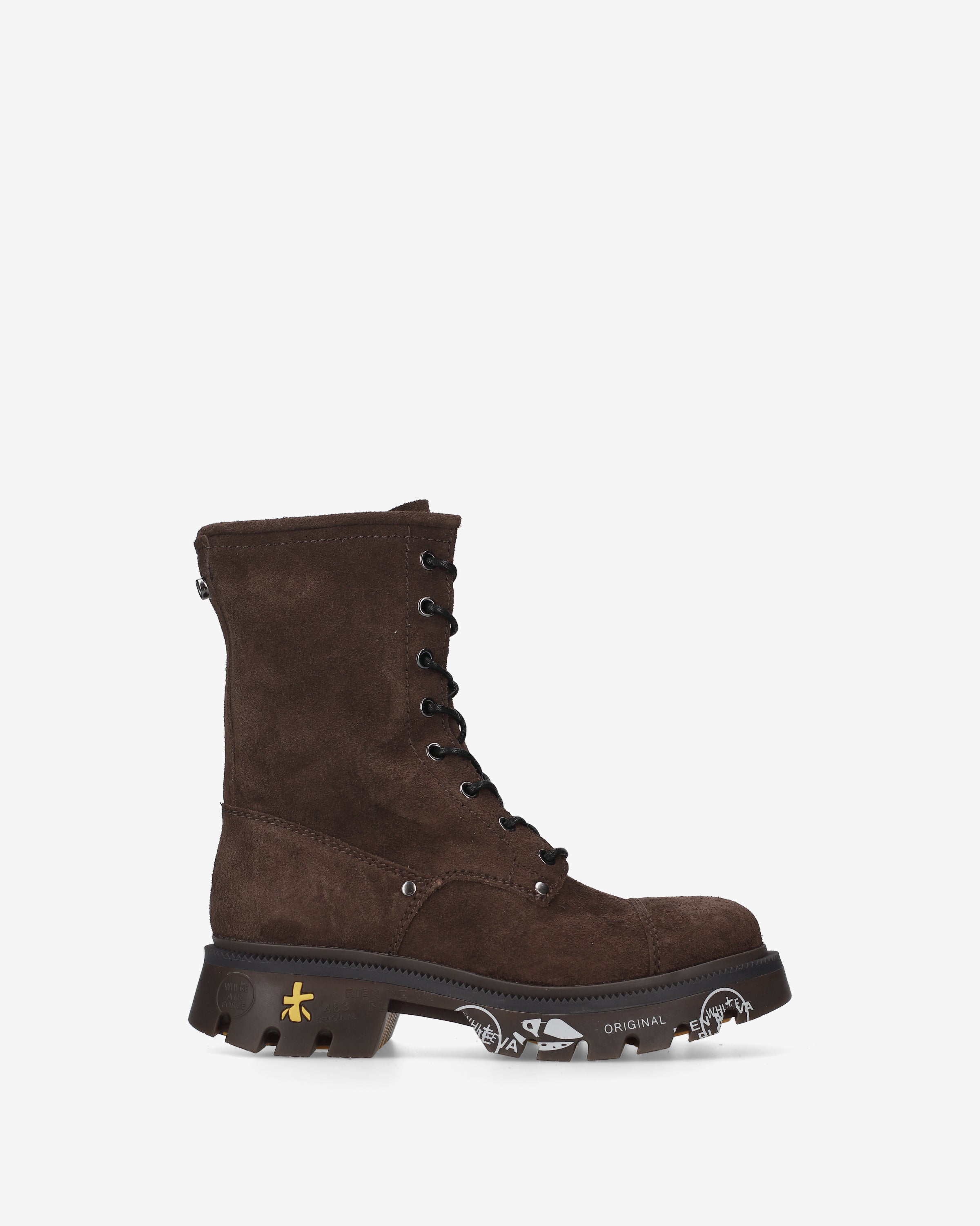 Premiata Claphamd 516 Sneaker Daim Marron Femme