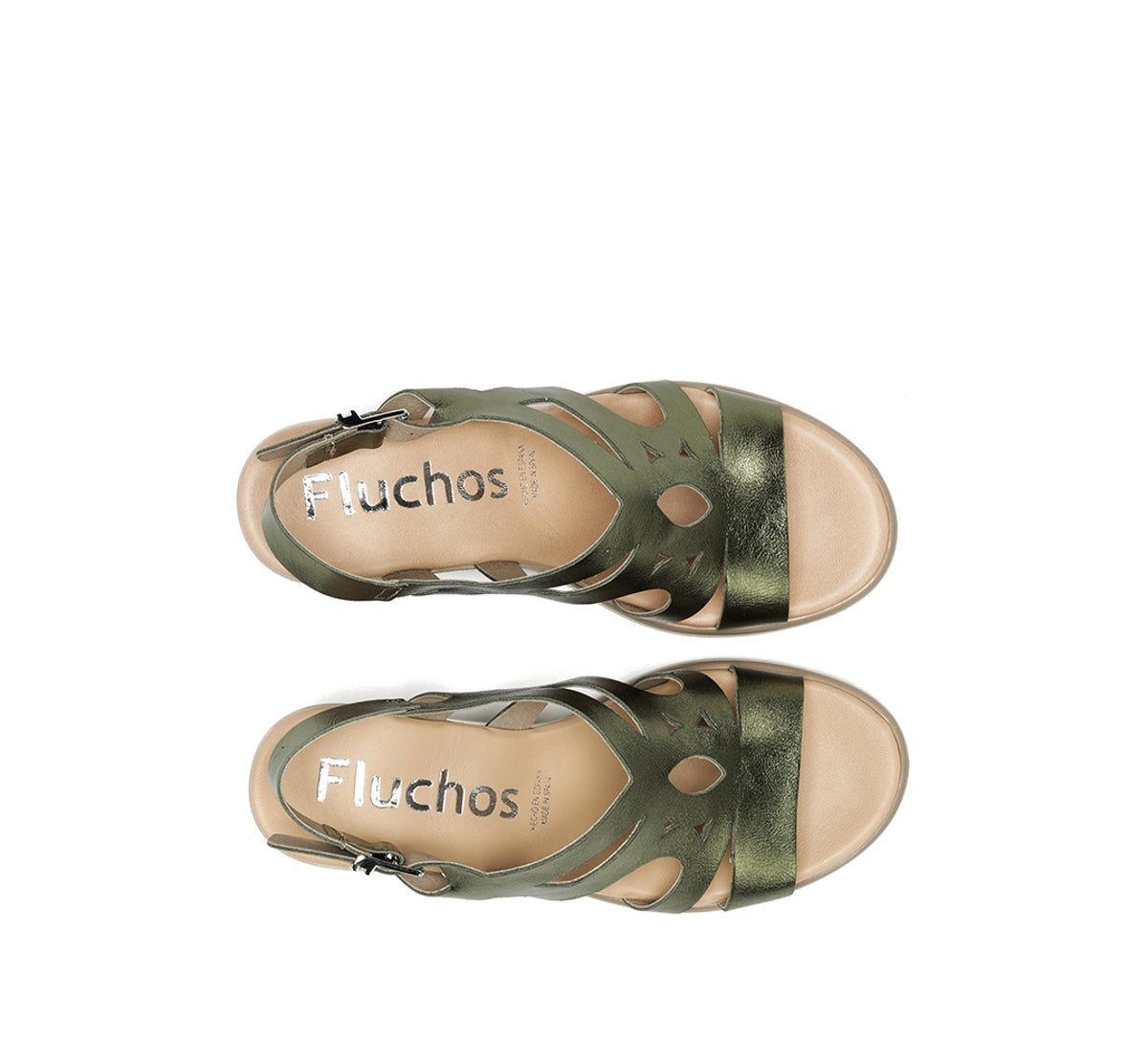 Fluchos Smash F1974 sandales vert femme