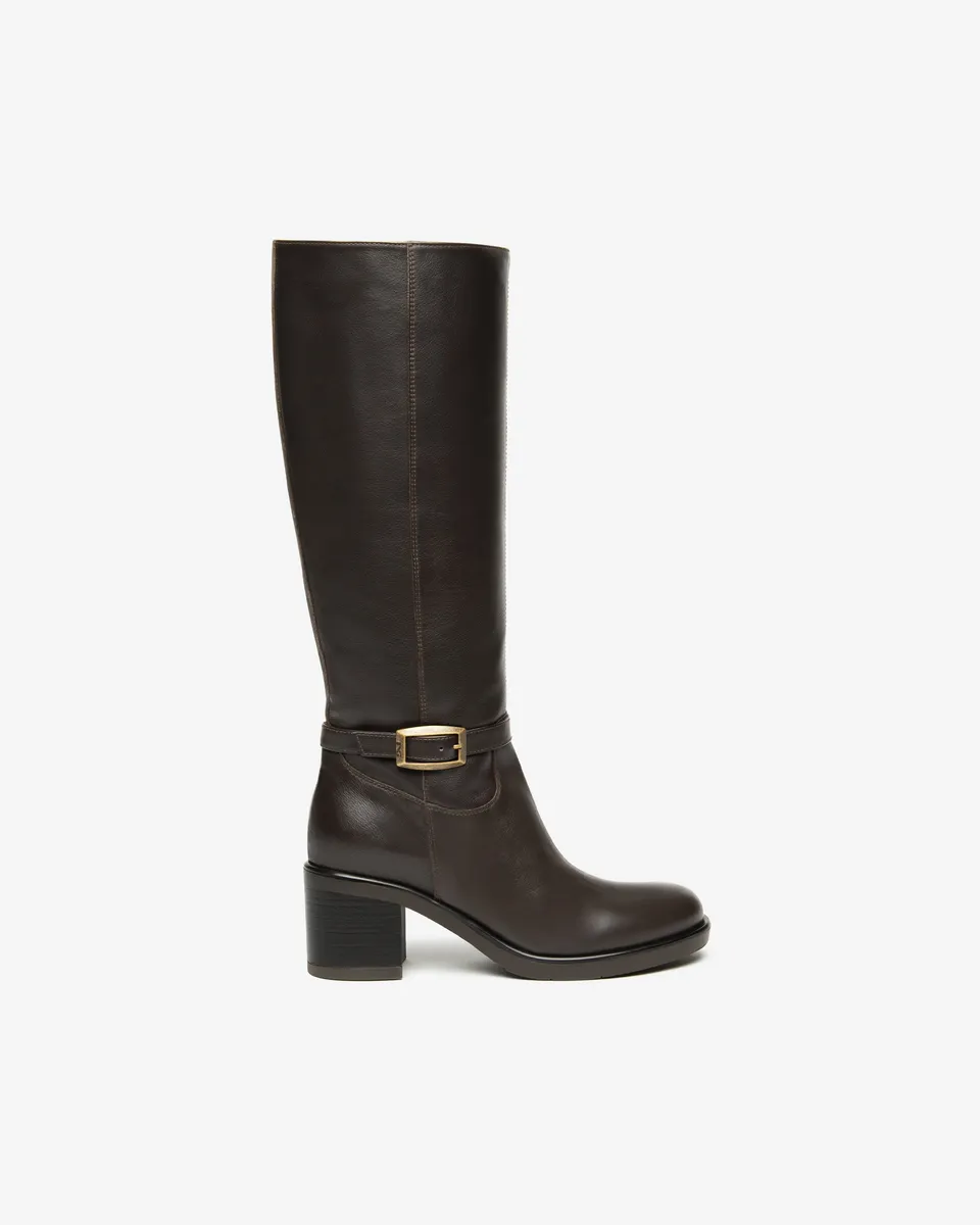 Nero Giardini Boots Bottes Femme Cuir Hiver Pointure 38