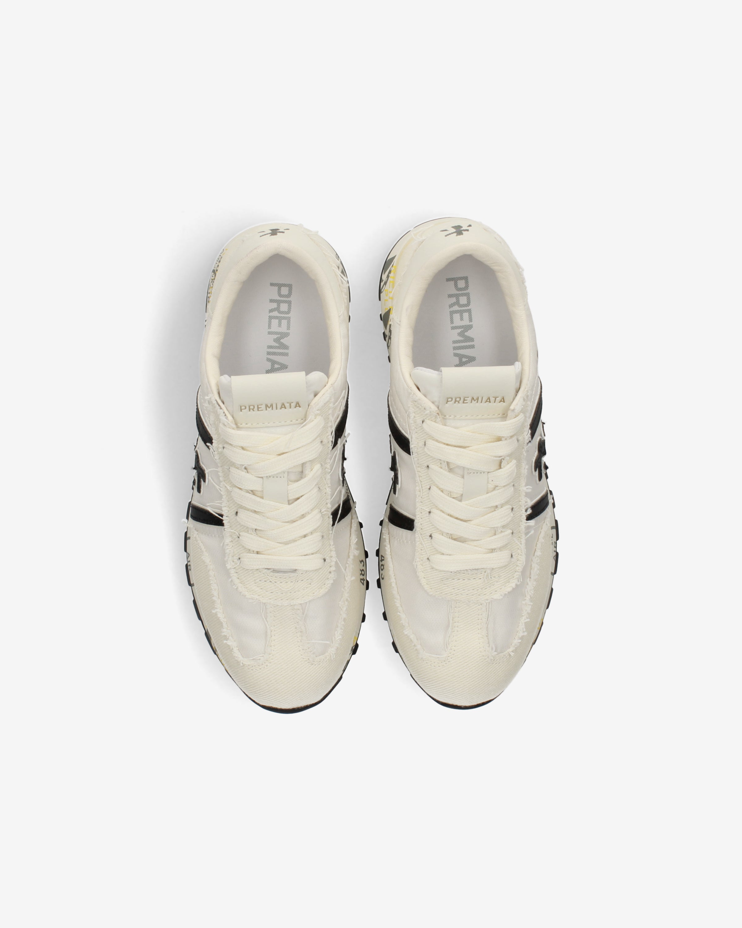 Premiata Lucyd 0.1 8139 sneakers toile crème femme