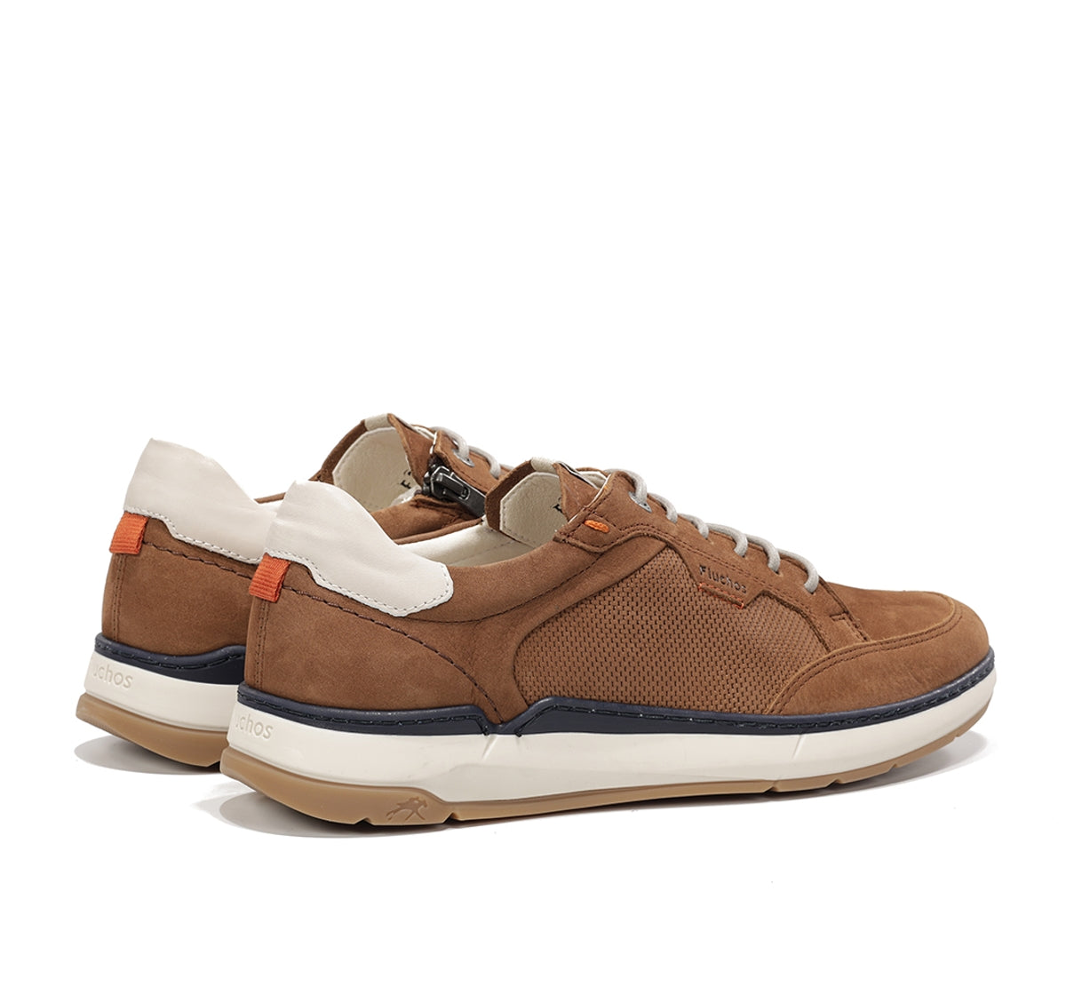 Fluchos Jeff F2211 basket homme marron à lacets