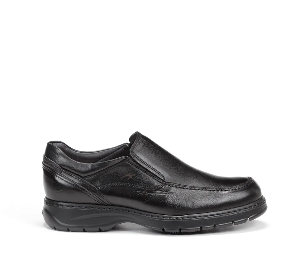 Fluchos Slip On Crono 9144 chaussures noires confort homme