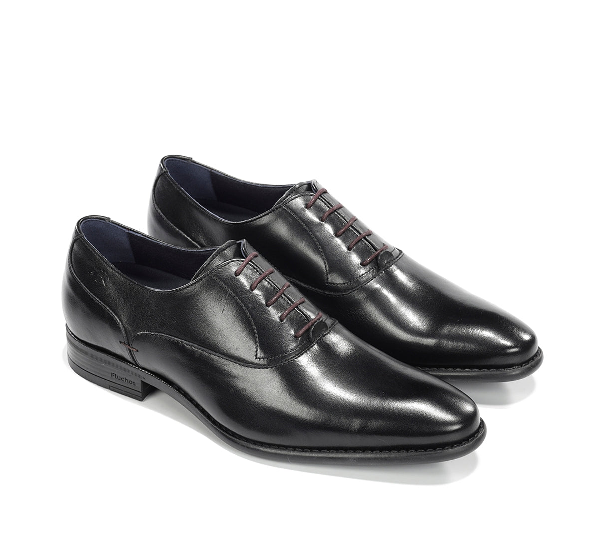 Fluchos Alex 9209 chaussures noir homme cuir