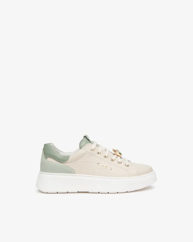 Nero Giardini Sneakers Baskets Femme Cuir Daim 38