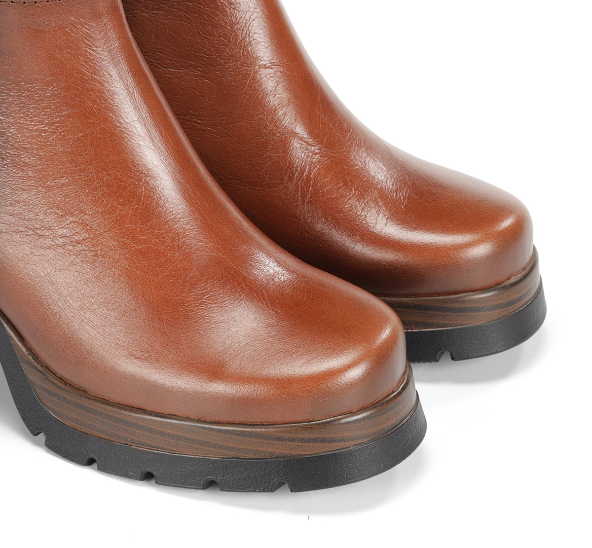 Dorking by Fluchos Safe D9413 bottine marron talon femme