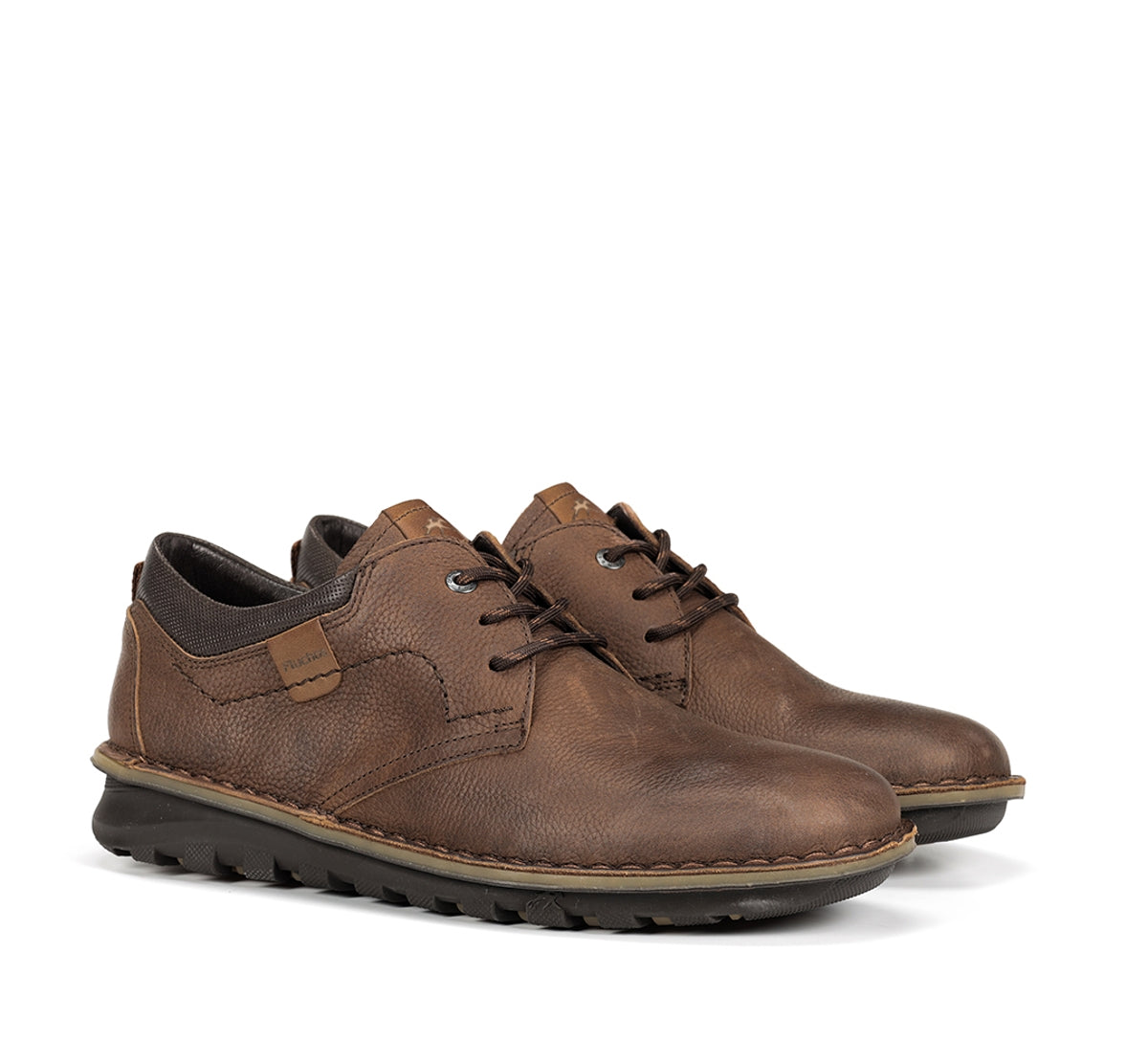 Fluchos Alvin F2258 chaussures homme marron à lacets