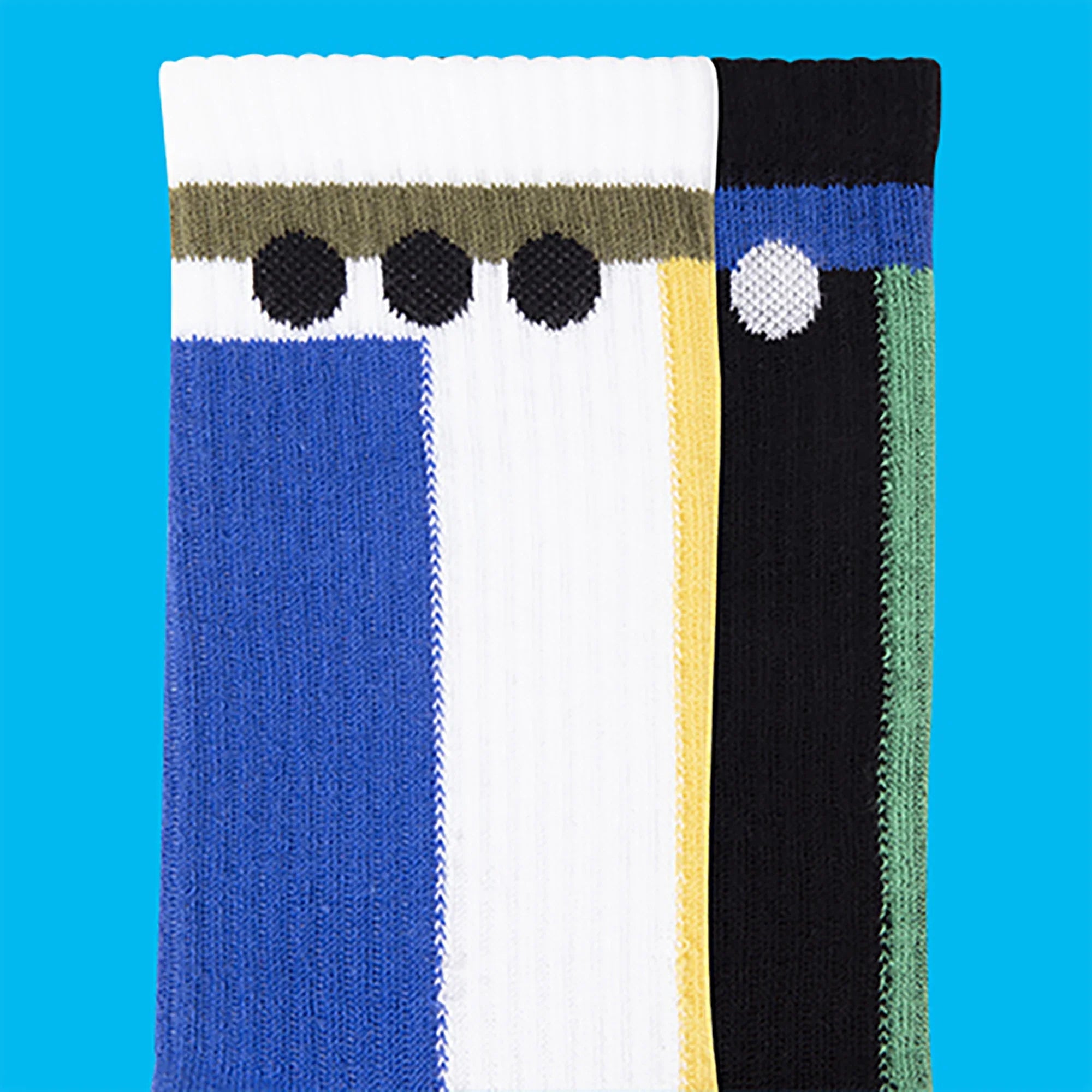 Me.Land Geo duo chaussettes coton bio motifs