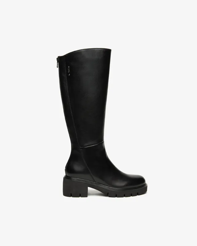 Nero Giardini Boots Bottes cuir femme noir pointure 38