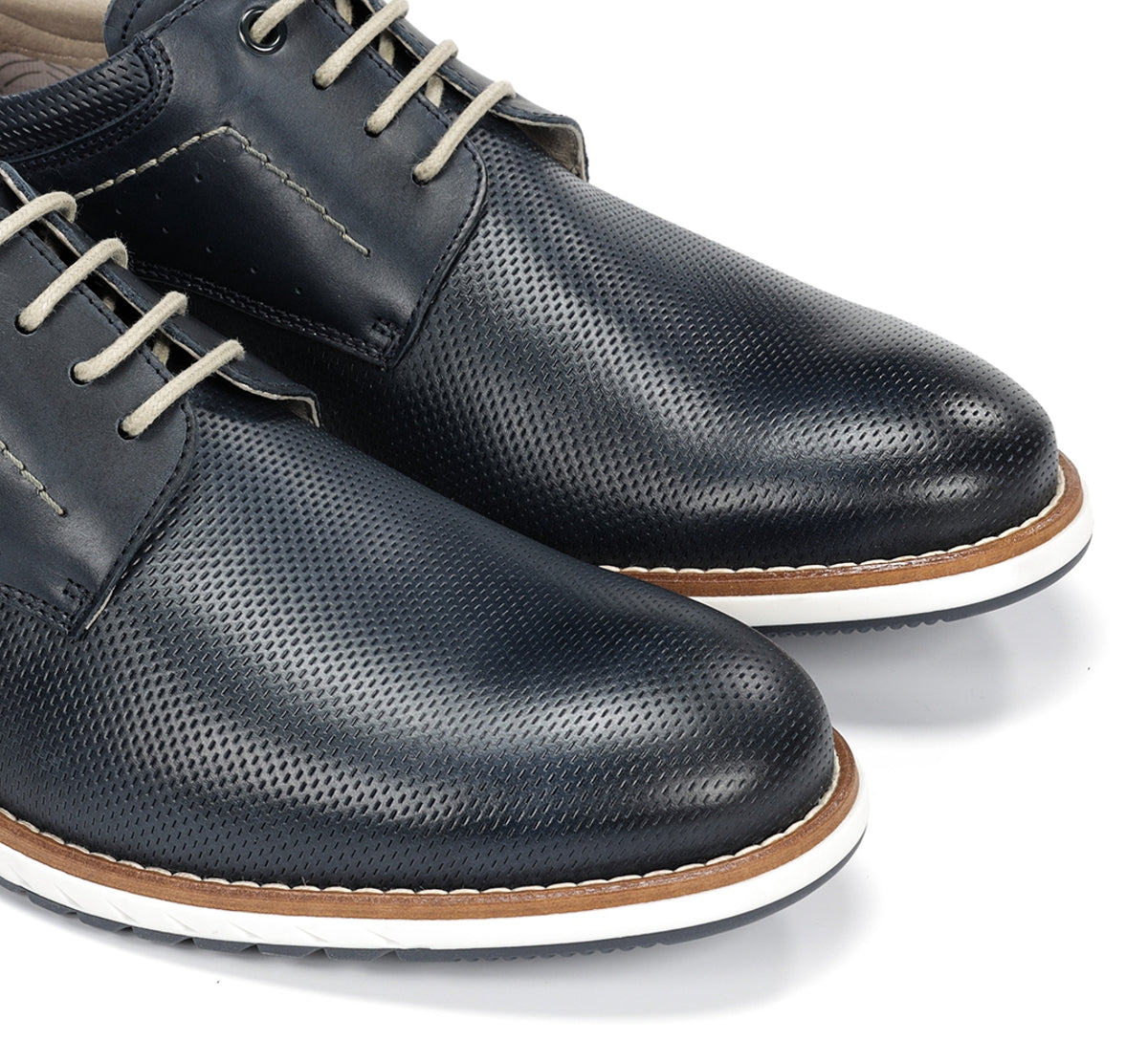 Fluchos Taylor F1982 chaussure bleu homme cuir souple