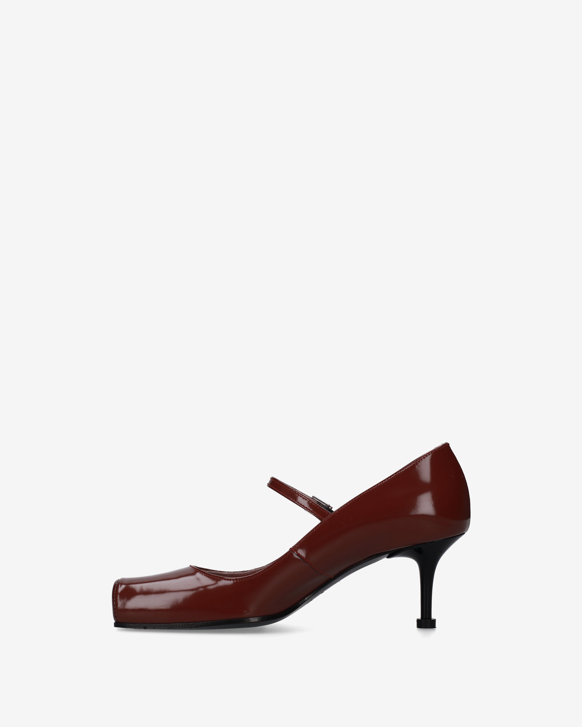 Premiata Pumps & Flats Mary Janes babies cuir bordeaux talon