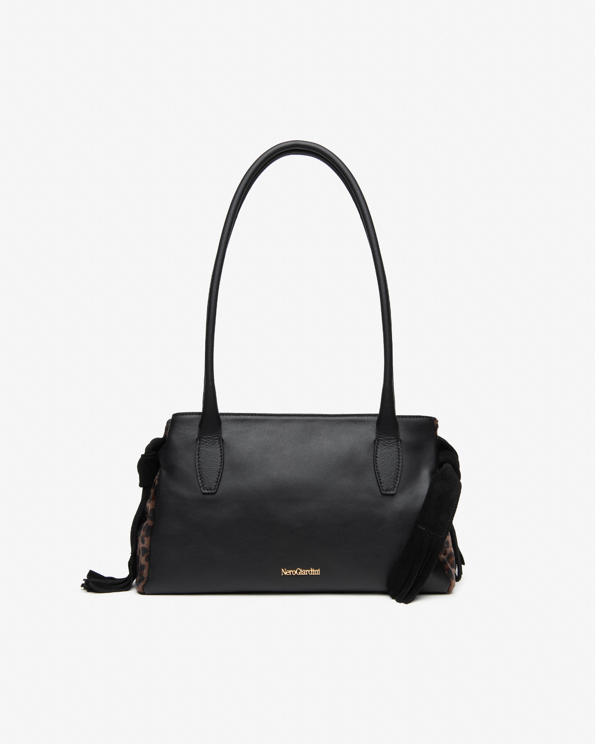 Nero Giardini Bags sac bowling cuir femme zippé
