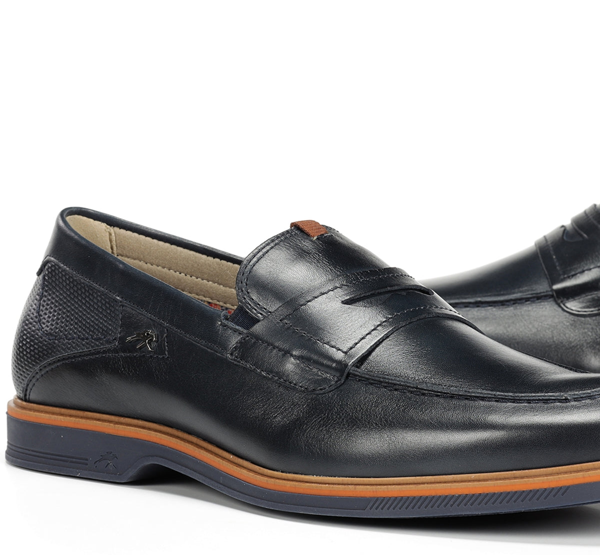 Fluchos Tristan F1747 mocassin bleu homme souple