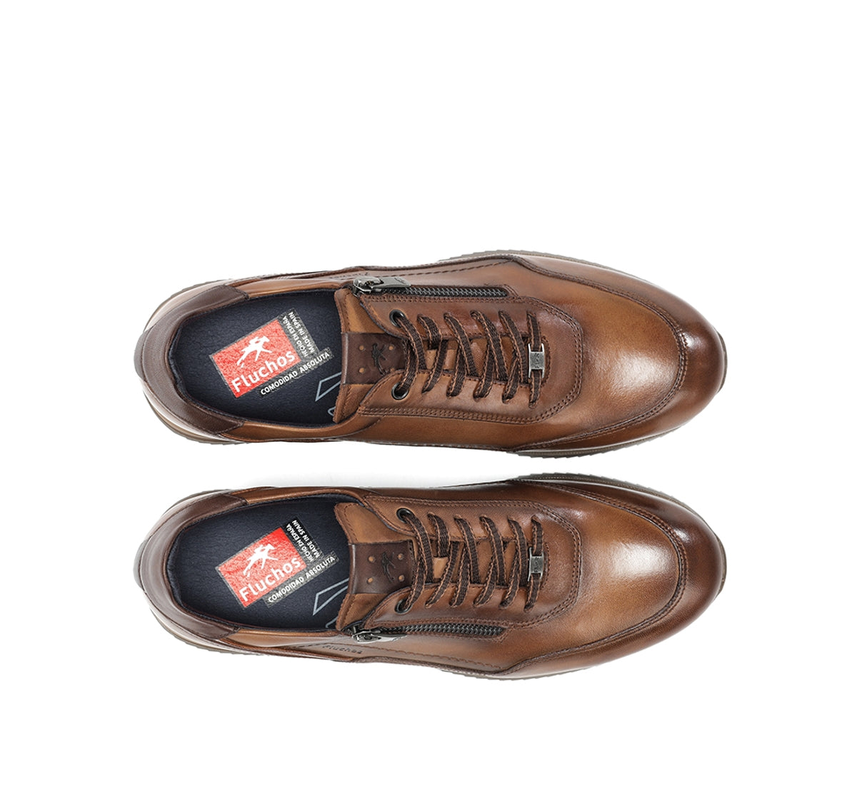 Fluchos Samir F2264 basket marron cuir homme