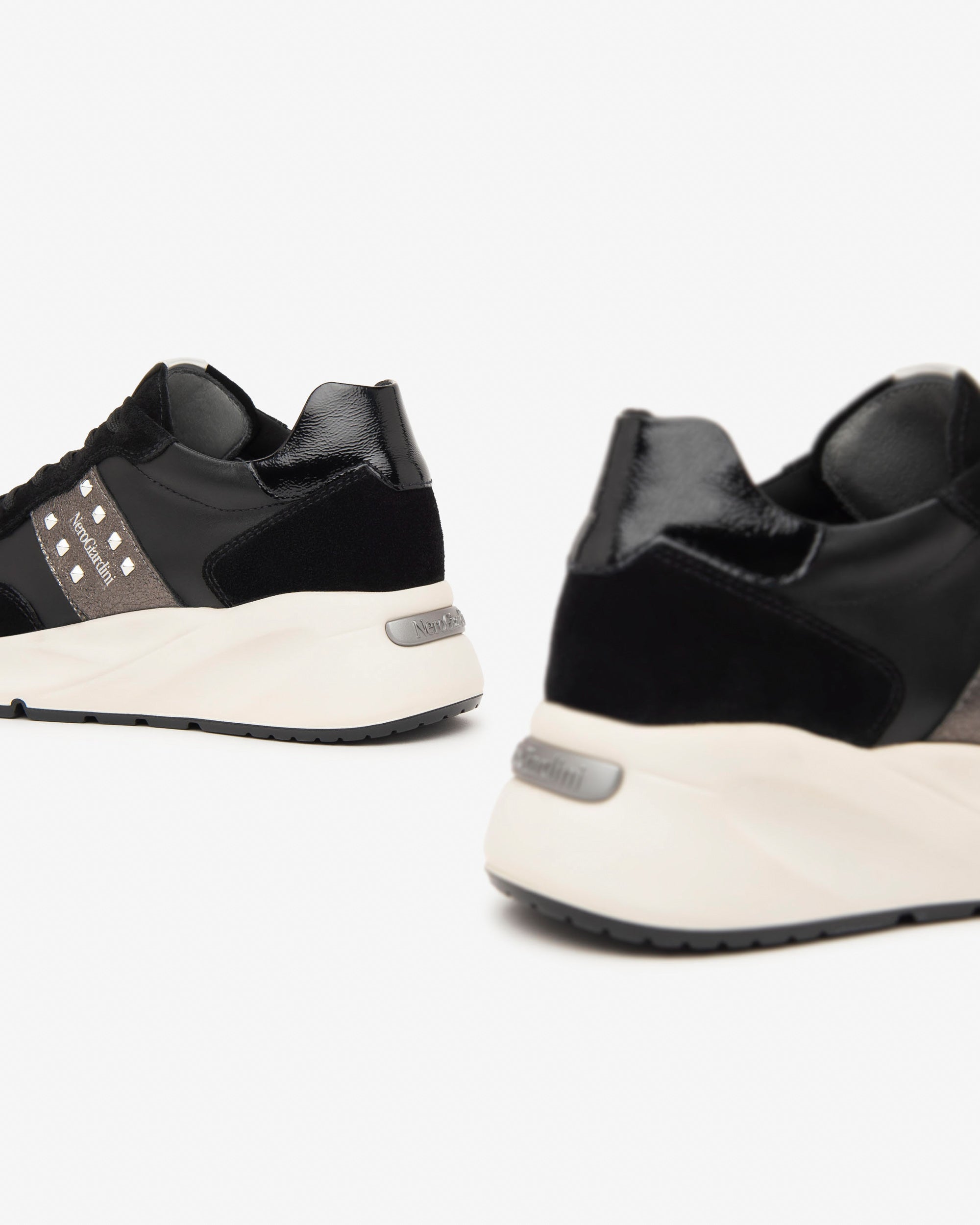 Nero Giardini Sneakers baskets daim cuir femme hiver