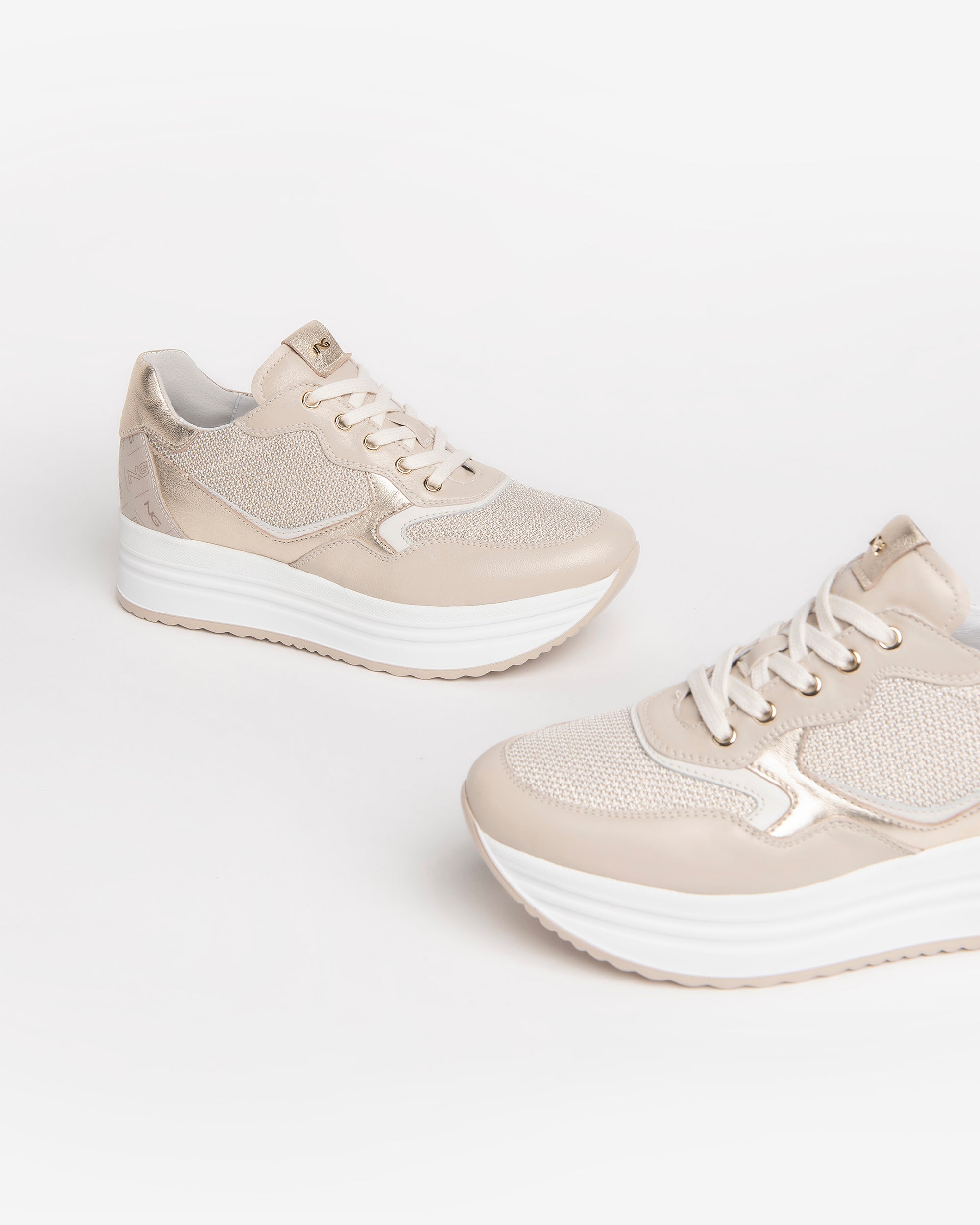 Nero Giardini Sneakers baskets cuir femme confort