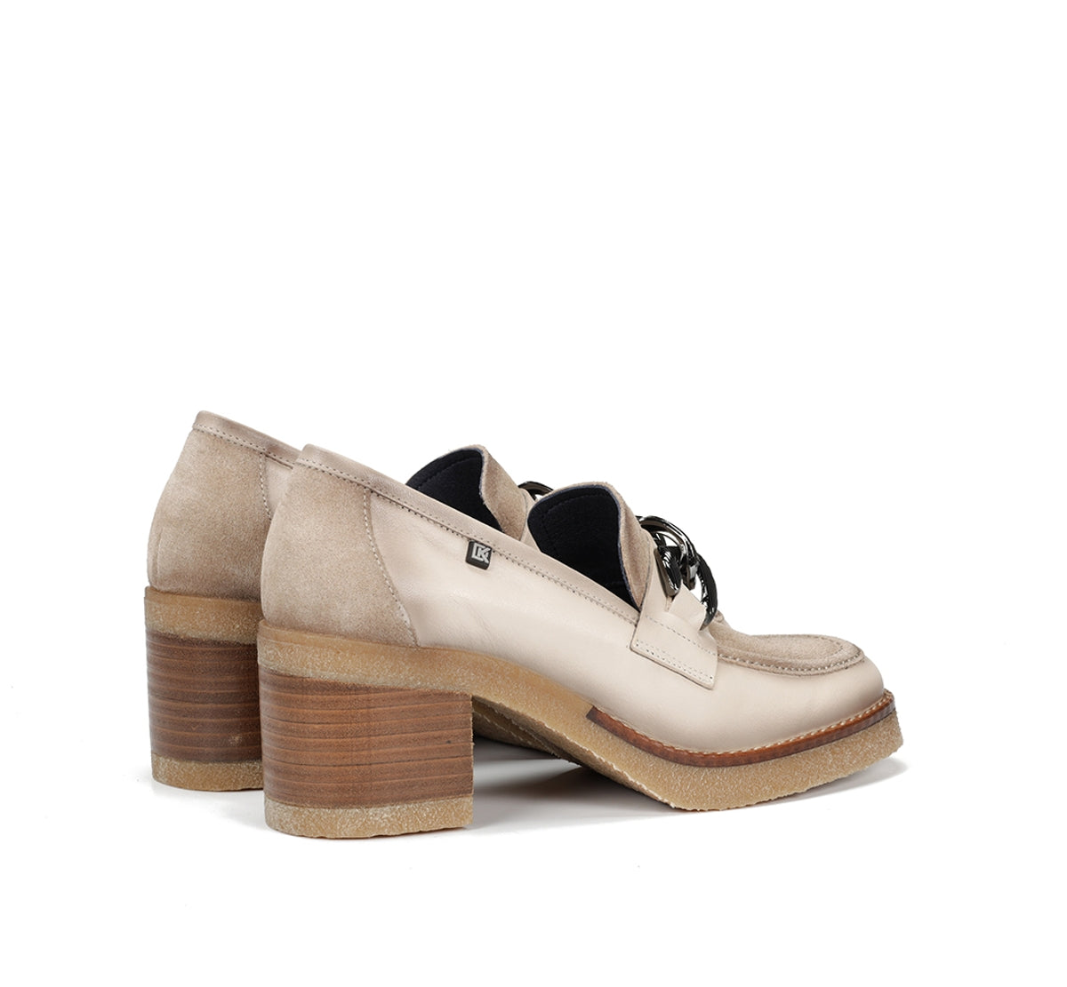 Dorking by Fluchos Oprah D9193 mocassin femme taupe