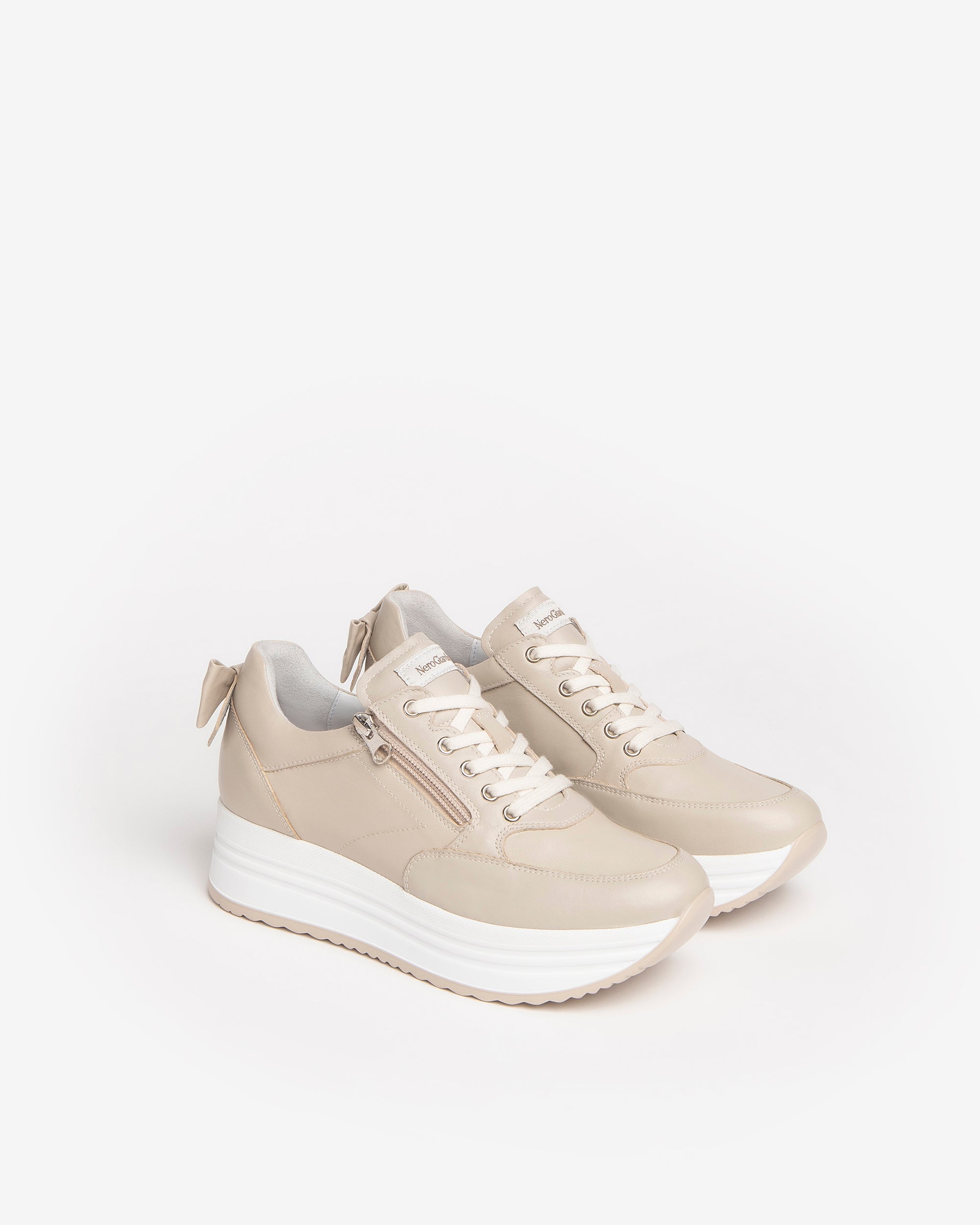 Nero Giardini Sneakers baskets cuir femme confort