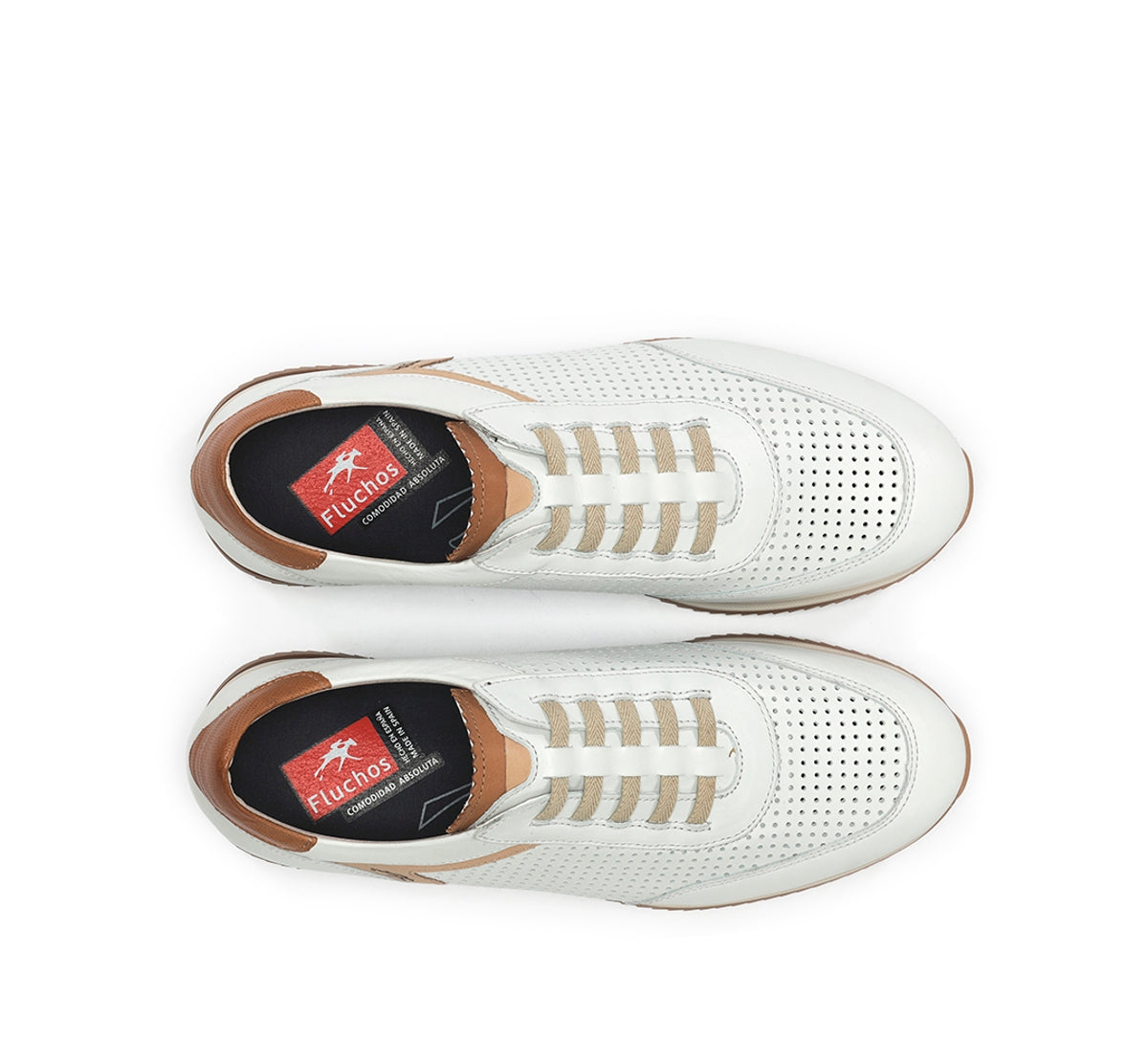 Fluchos Samir F2189 baskets blanc homme