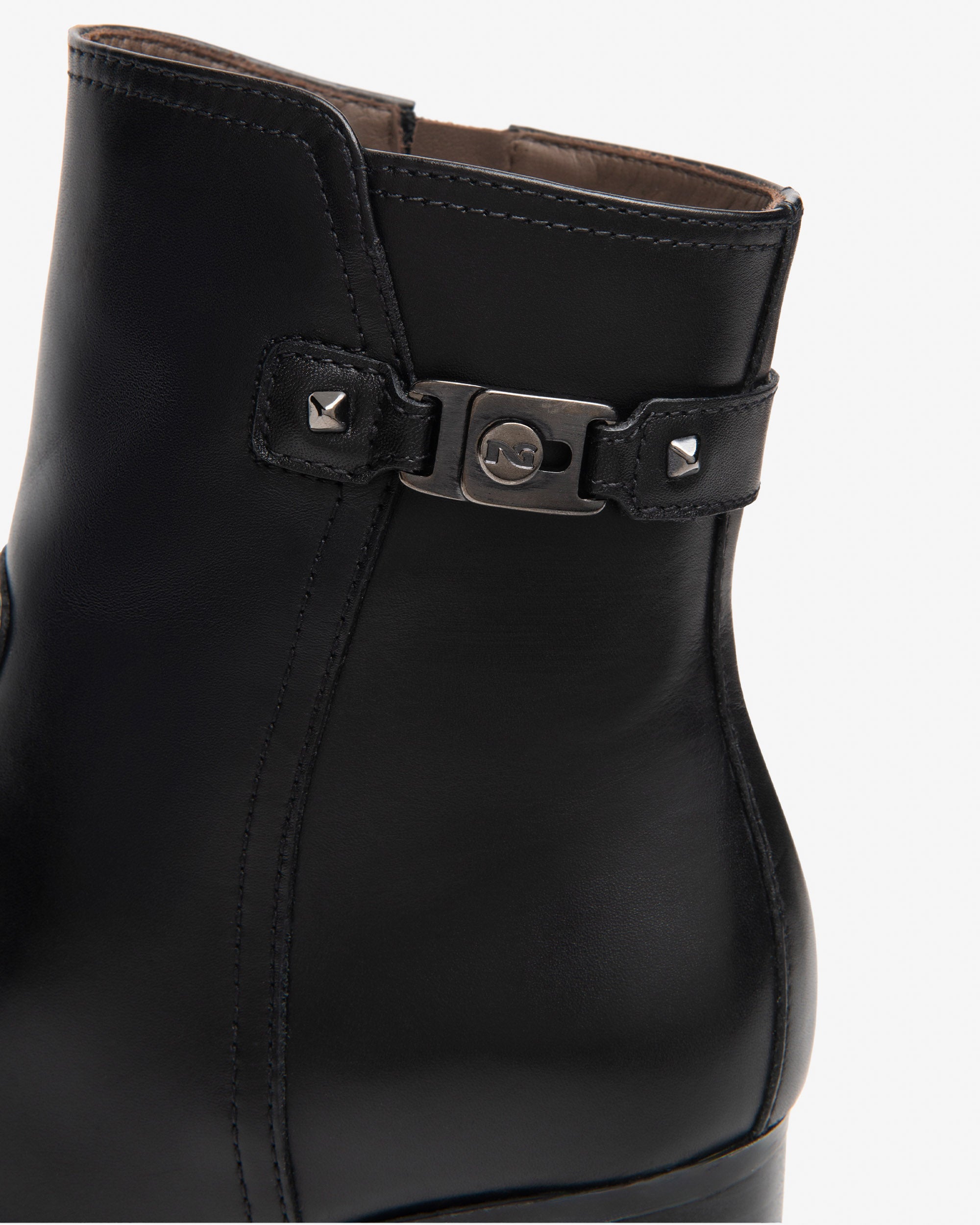 Nero Giardini Ankle Booties bottines cuir talon 38