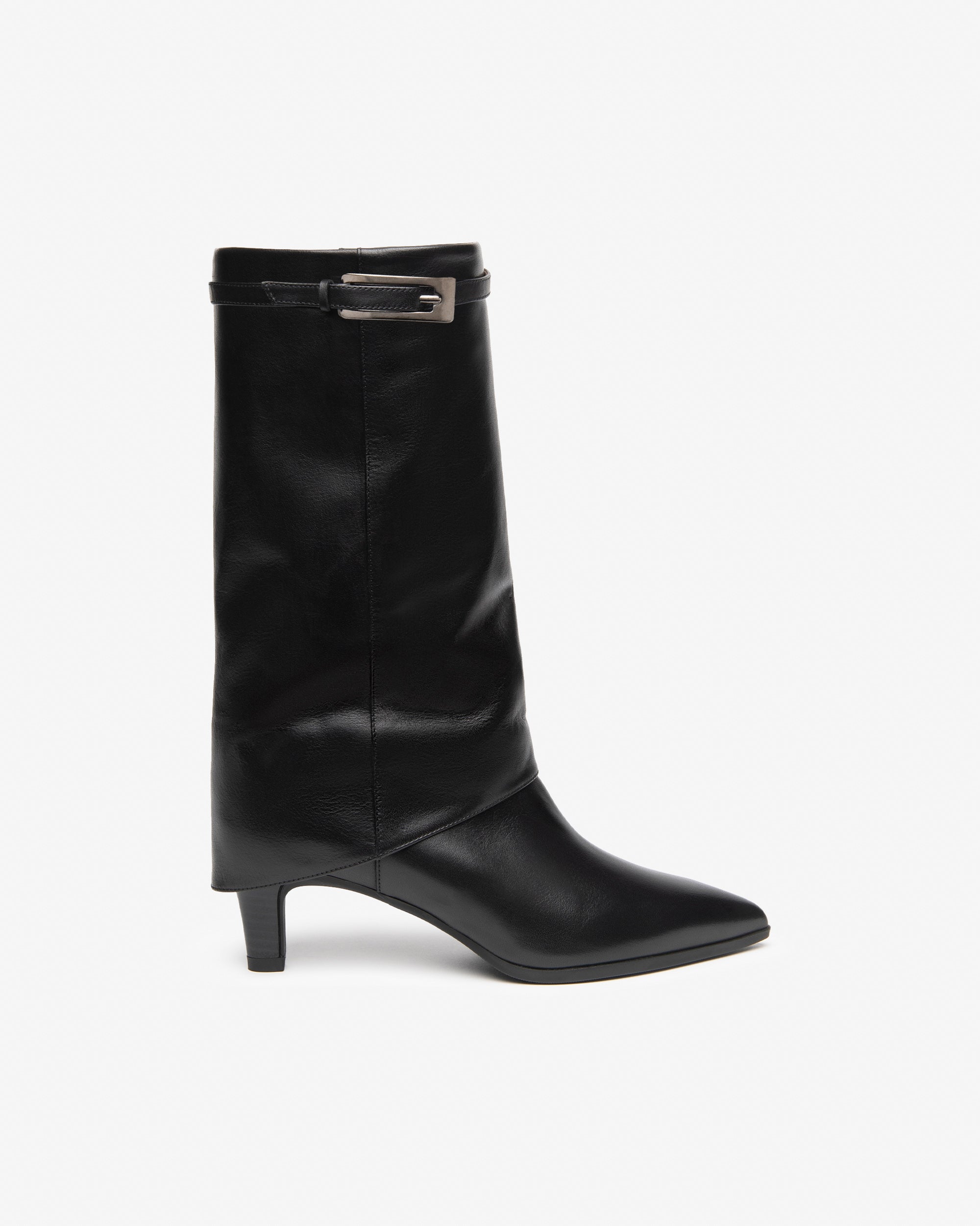 Nero Giardini Boots bottes cuir femme talon 55 mm 38