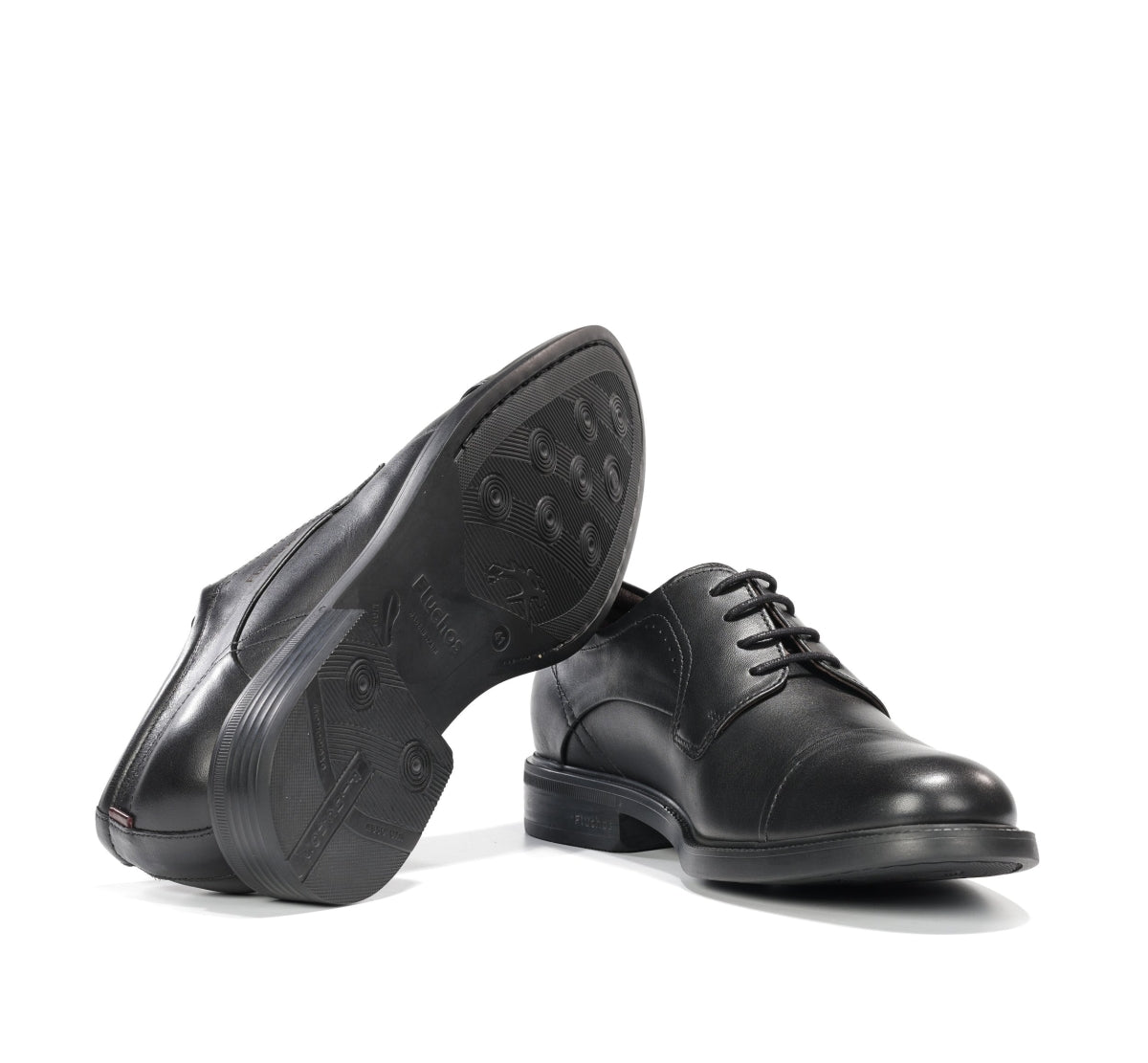 Fluchos Adrien F2494 chaussures homme noir cuir souple