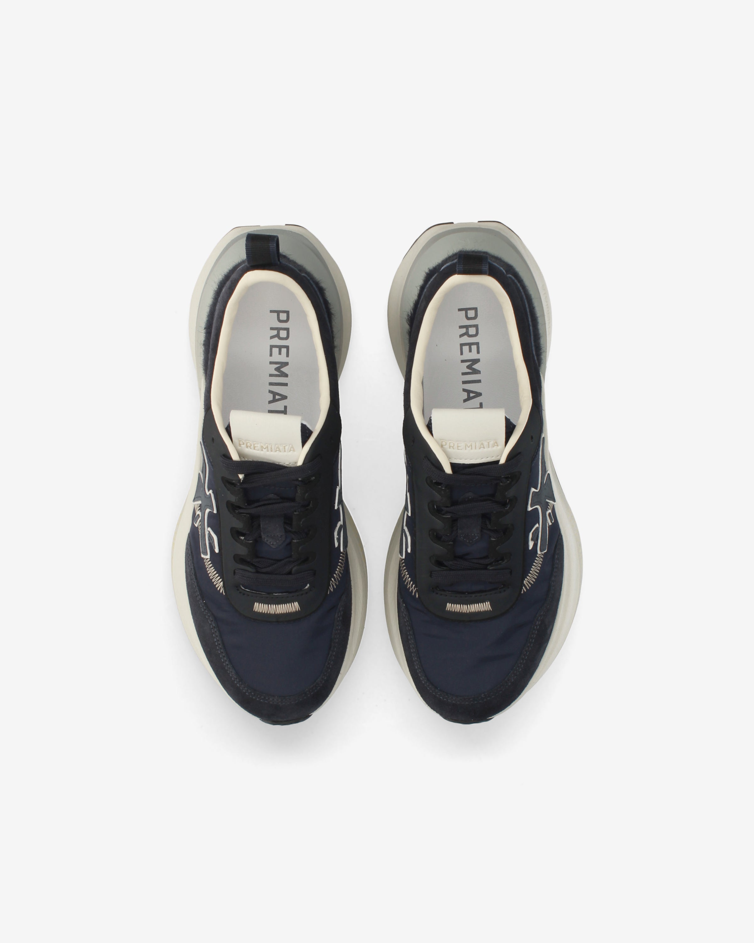 Premiata Hill 8686 sneakers bleu marine femme